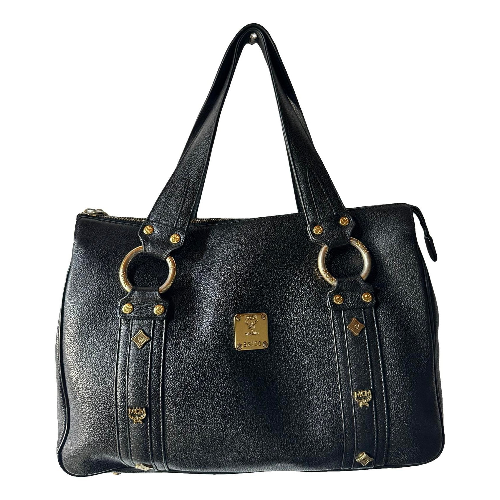Leather handbag