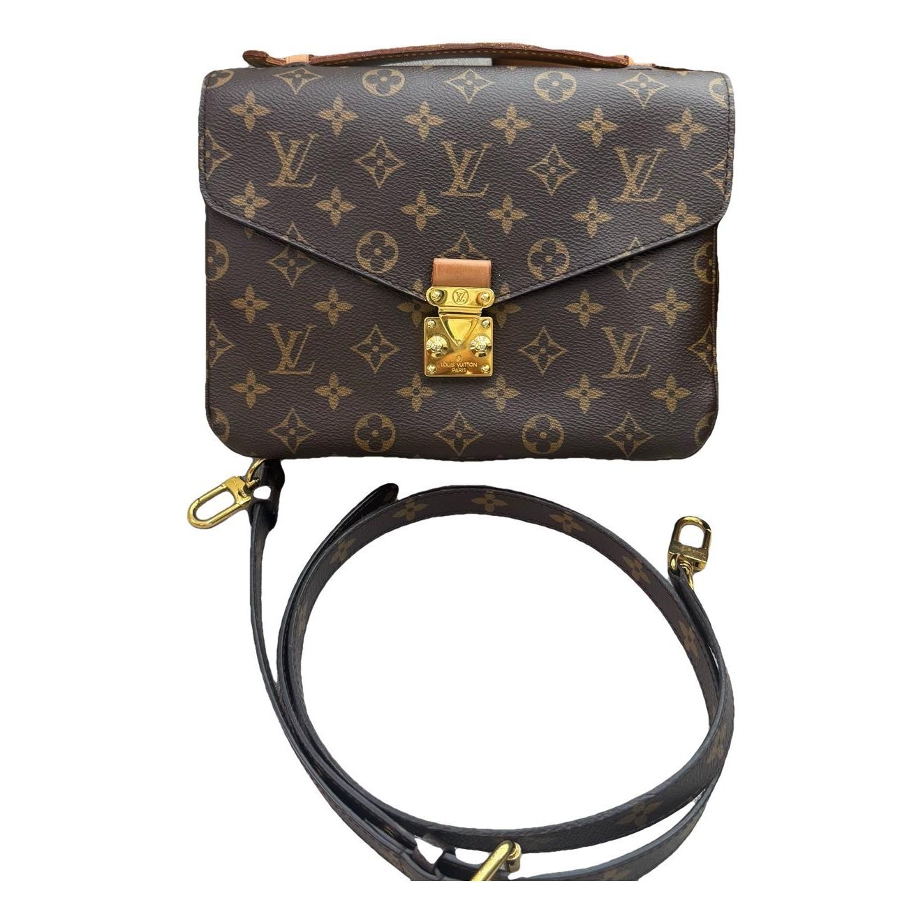 Metis leather handbag