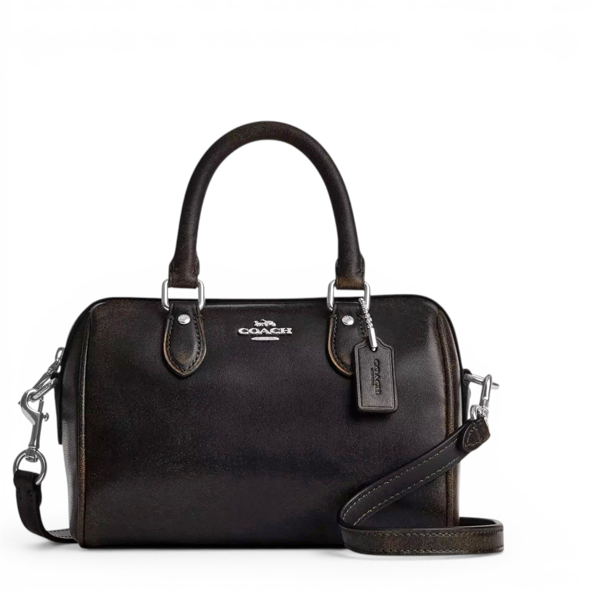 Leather crossbody bag