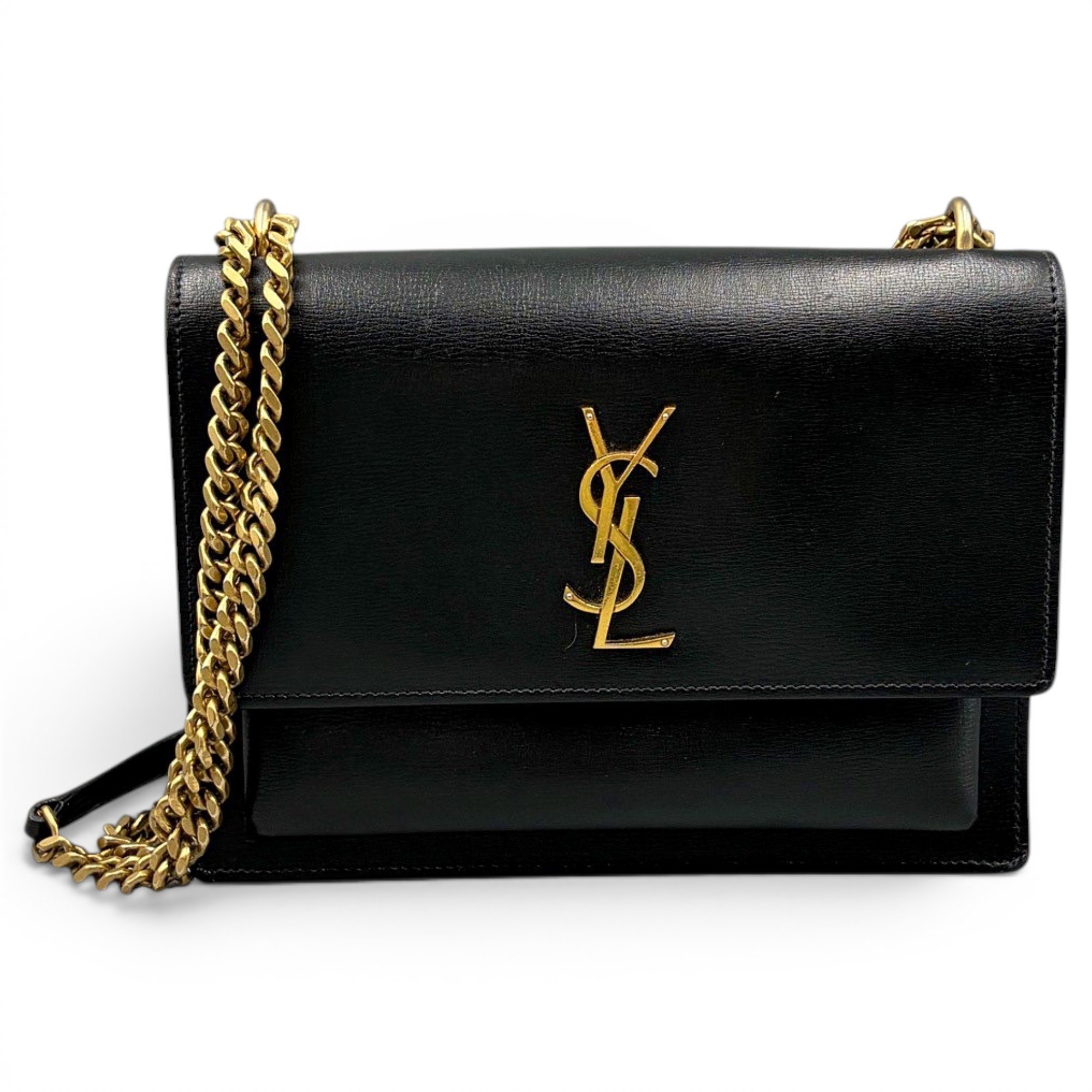 Sunset leather handbag