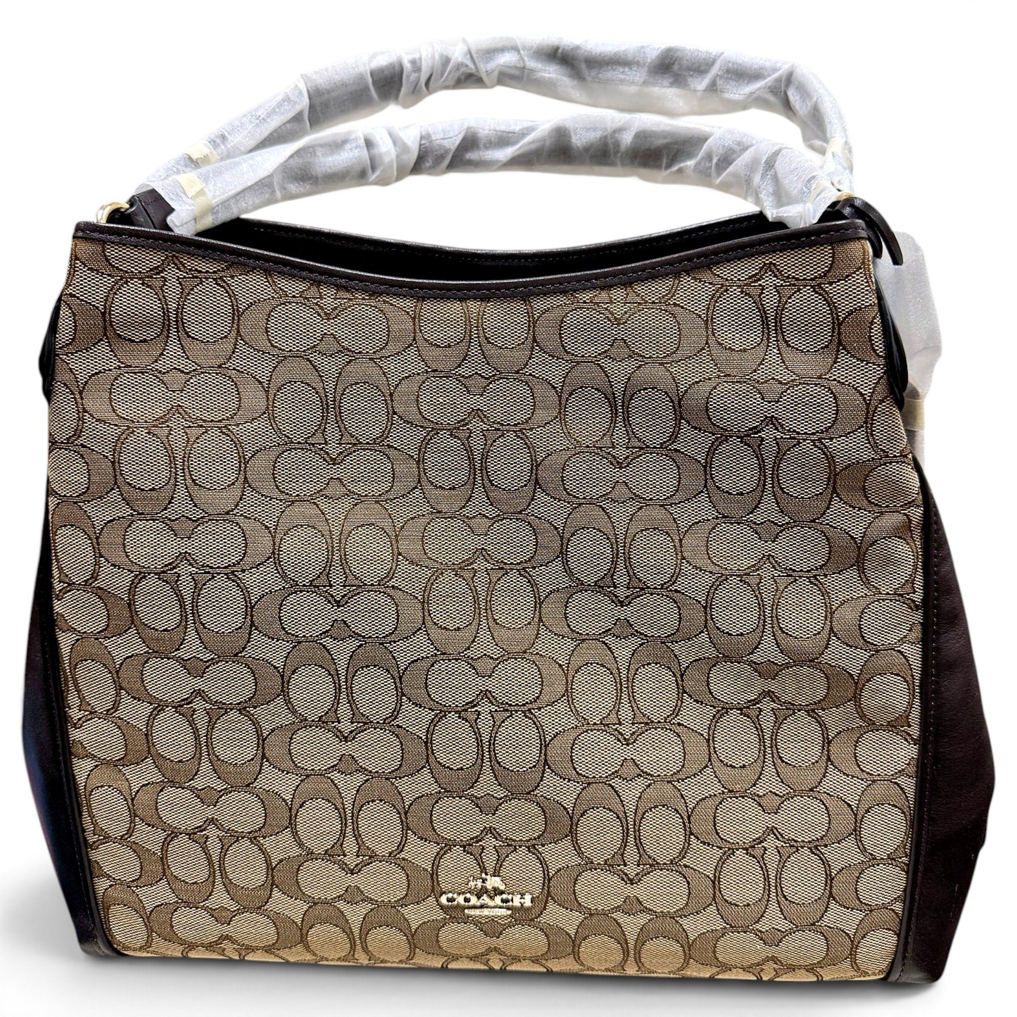 Edie leather handbag
