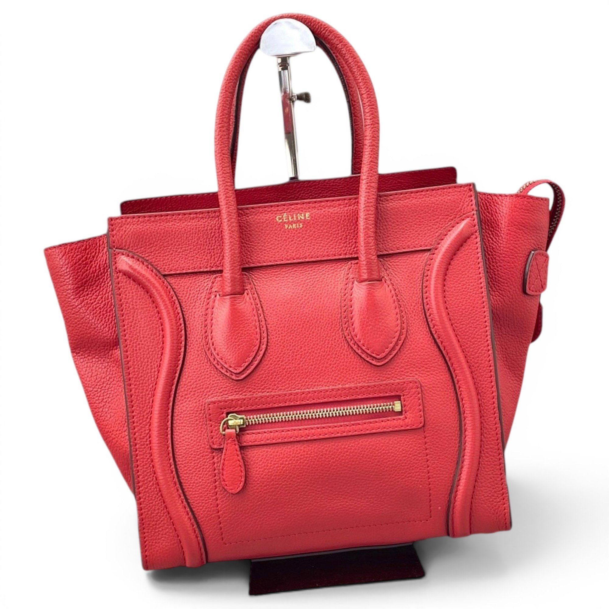 Luggage leather handbag