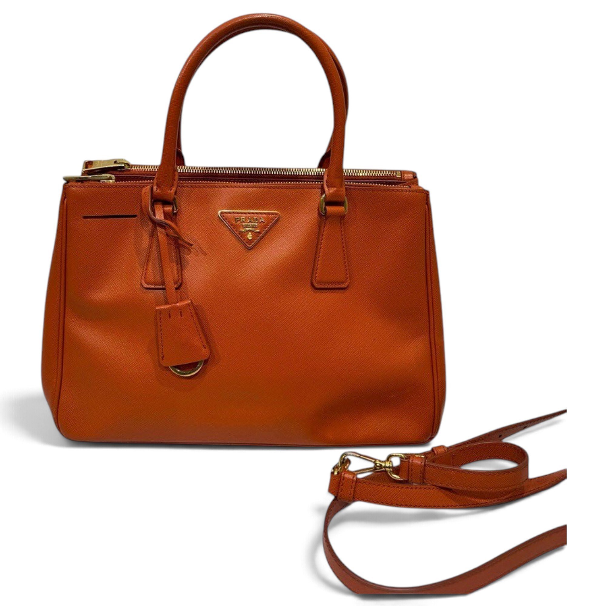 Galleria leather handbag
