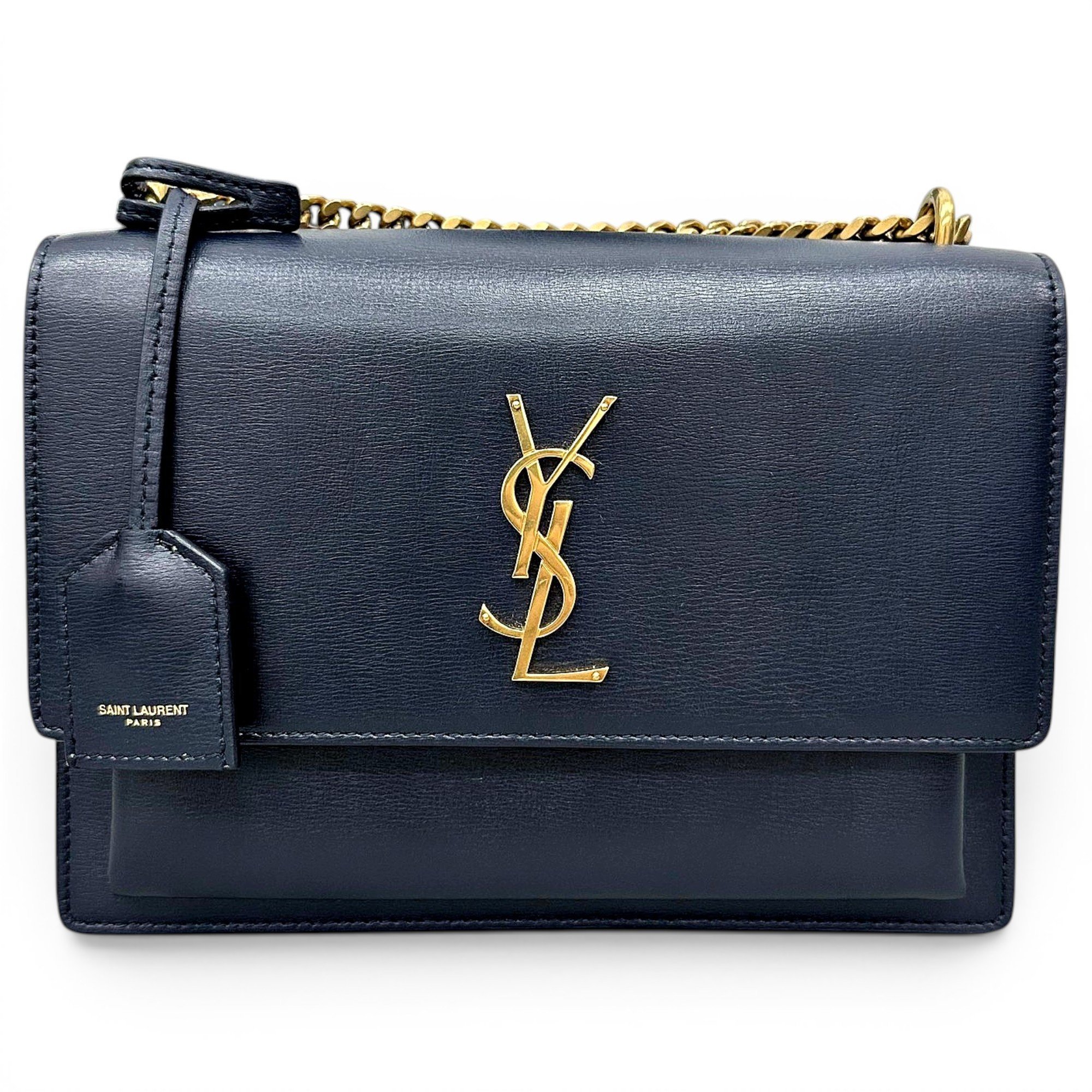 Sunset leather handbag