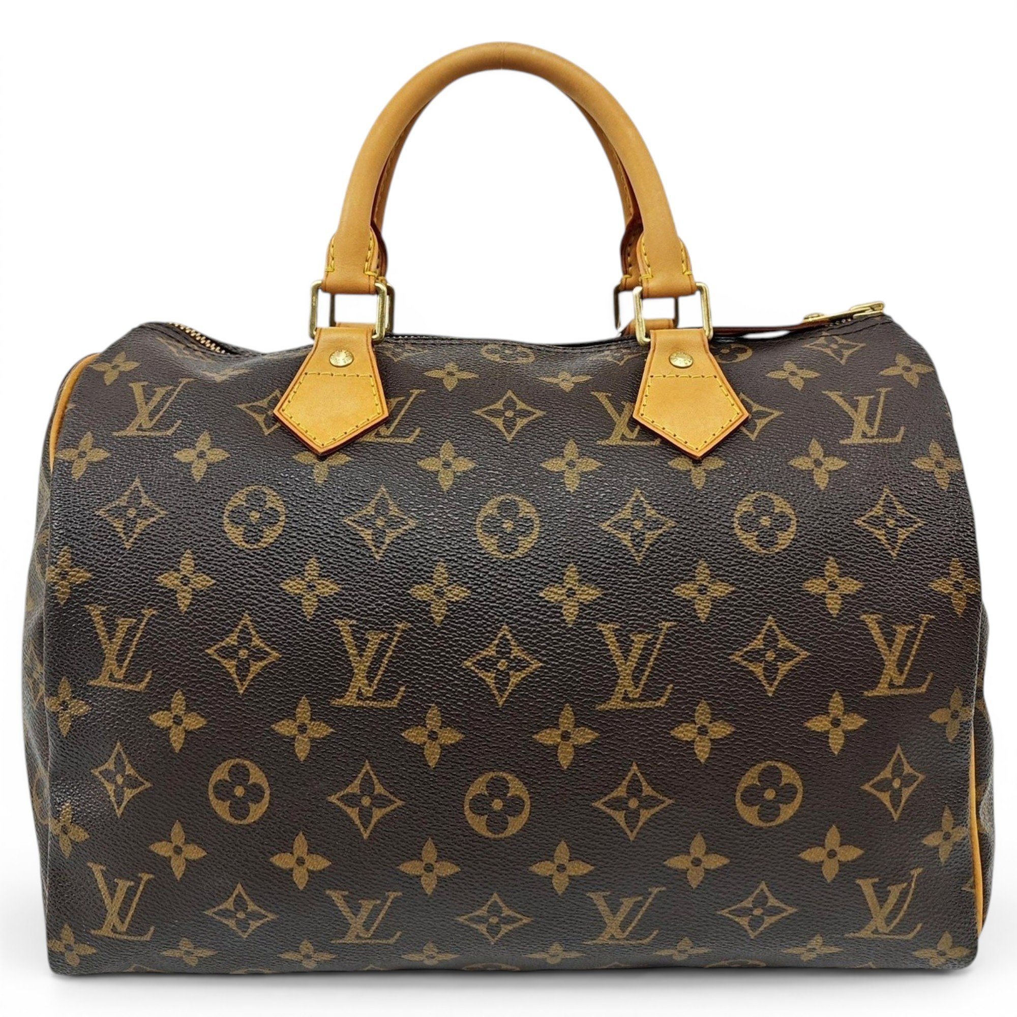 Nano Speedy / Mini HL leather handbag