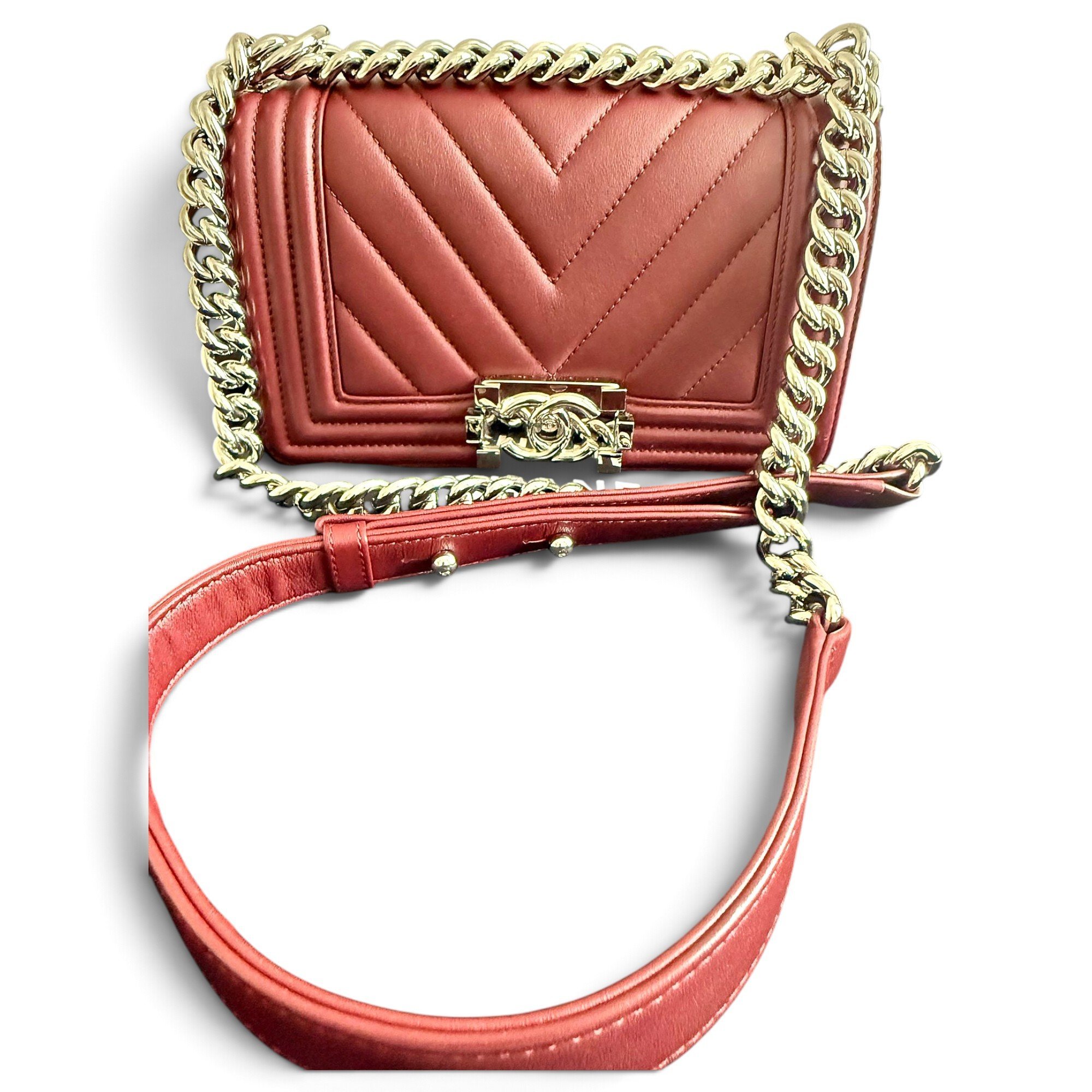 Boy leather handbag