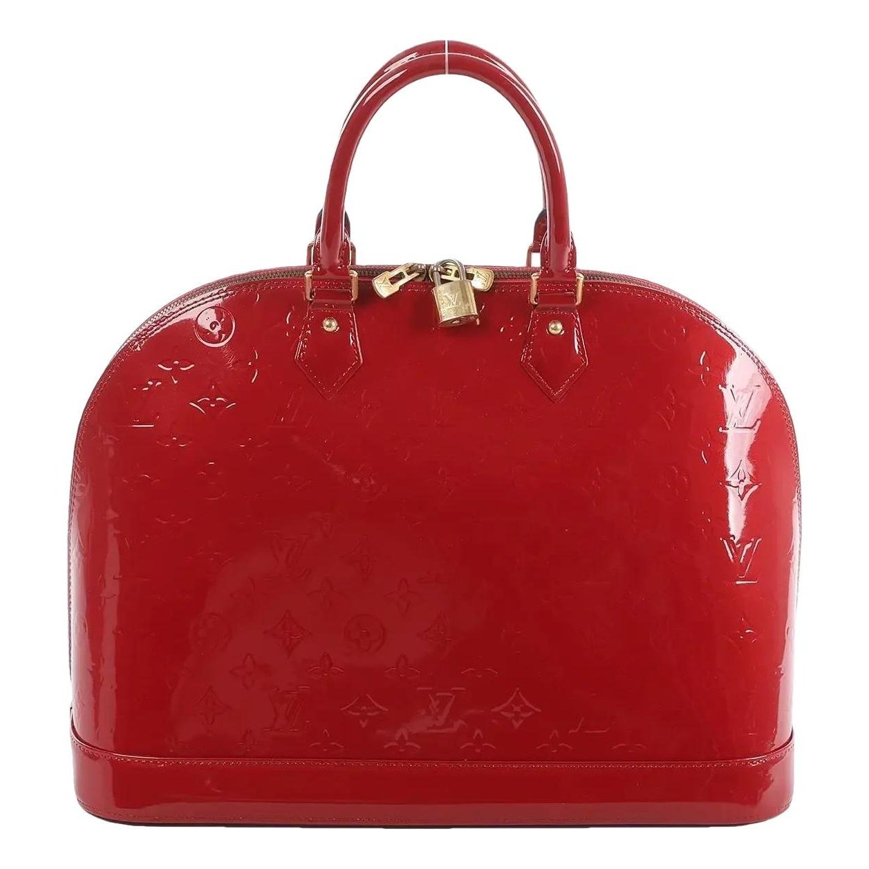 Alma patent leather handbag