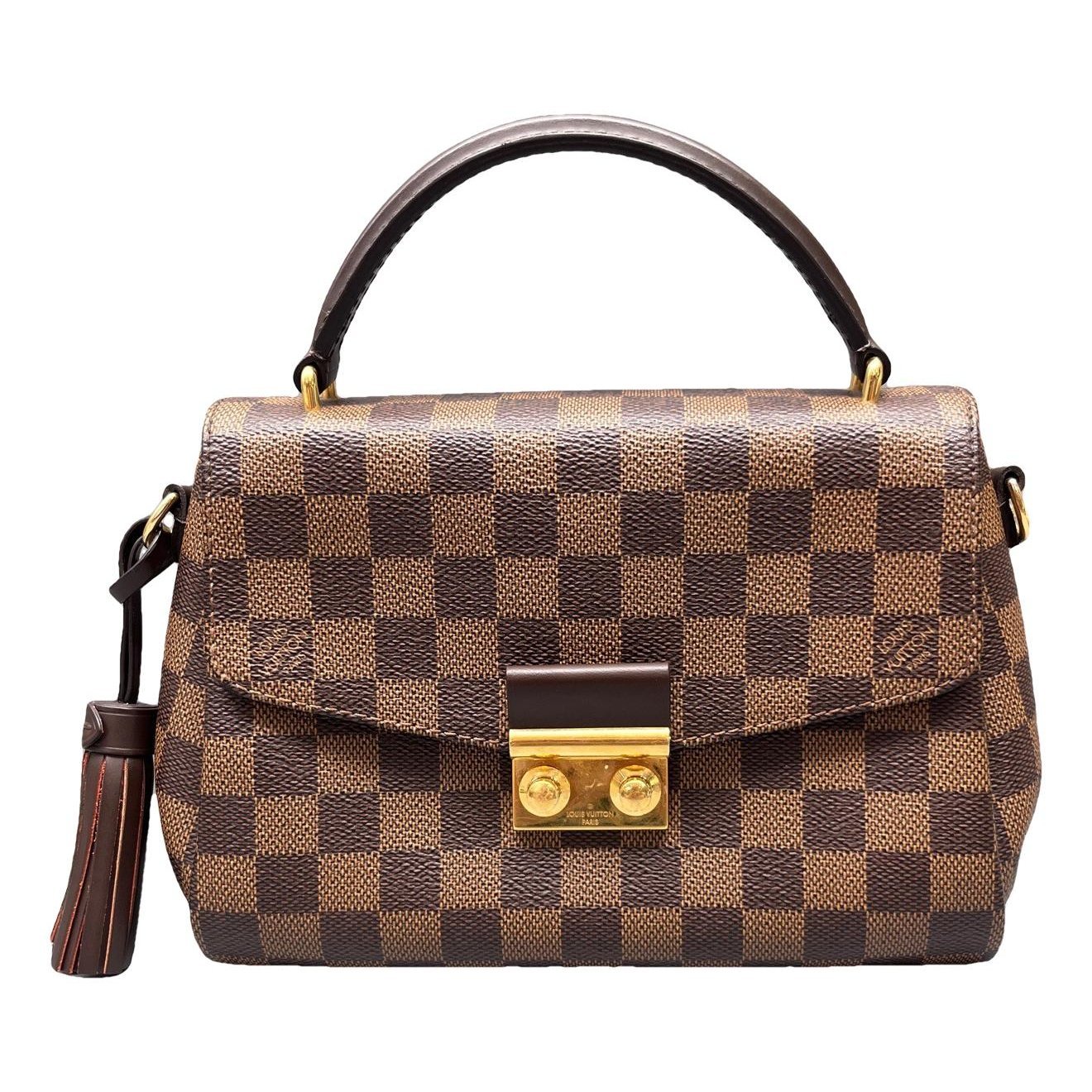 Croisette leather handbag