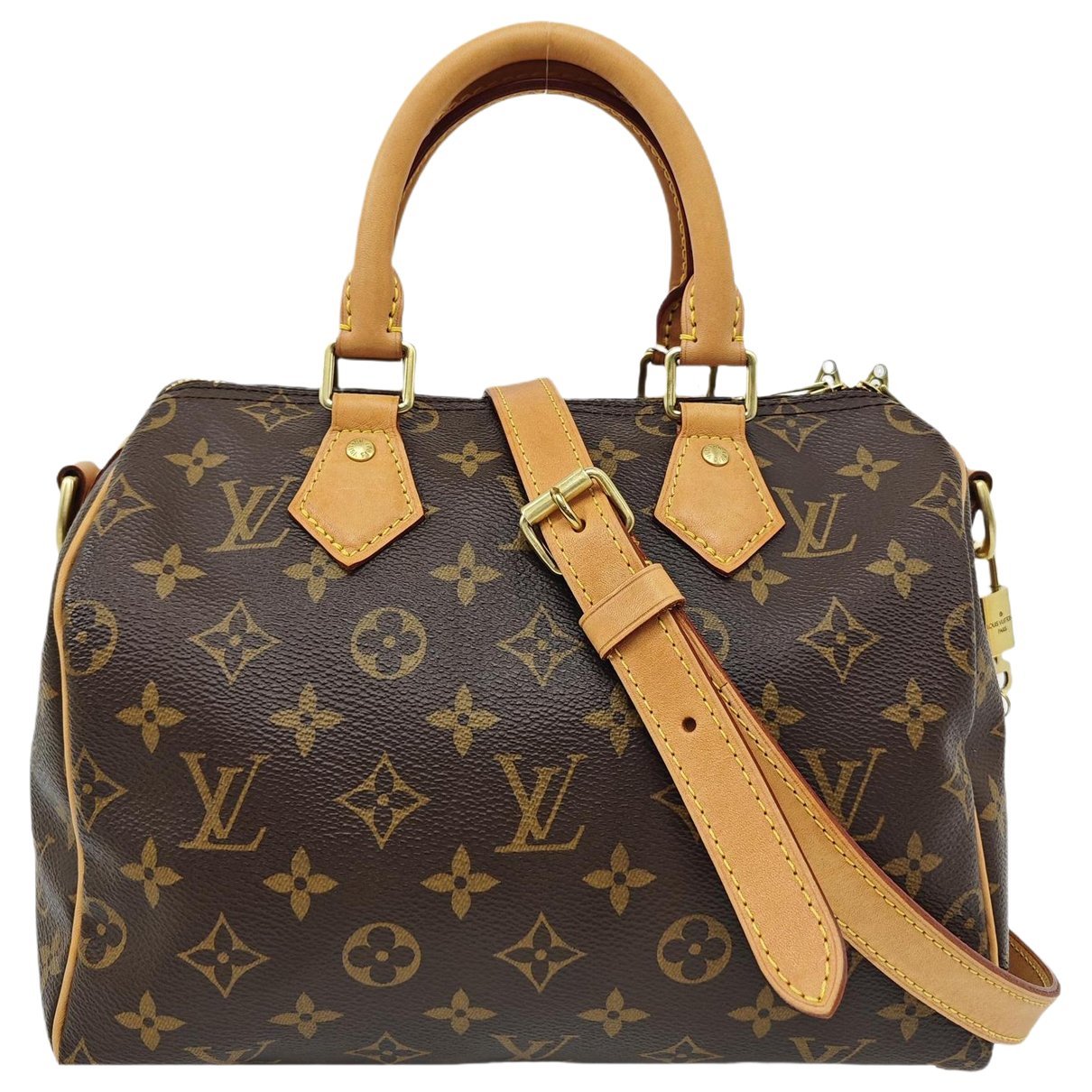 Nano Speedy / Mini HL leather handbag