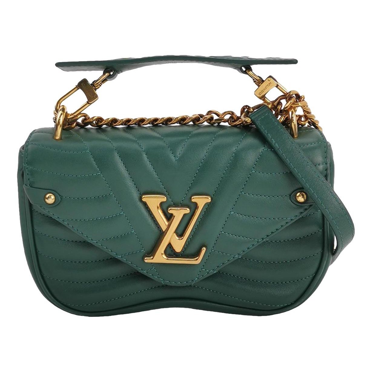 New Wave leather handbag