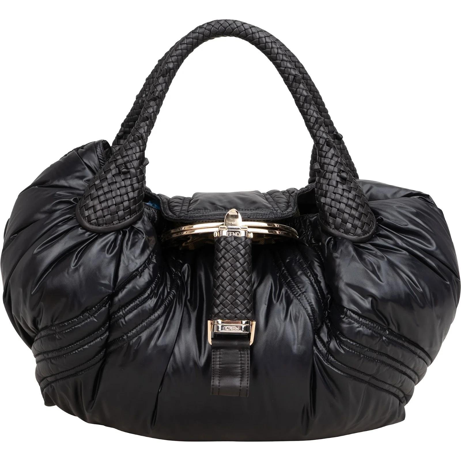 Spy leather handbag