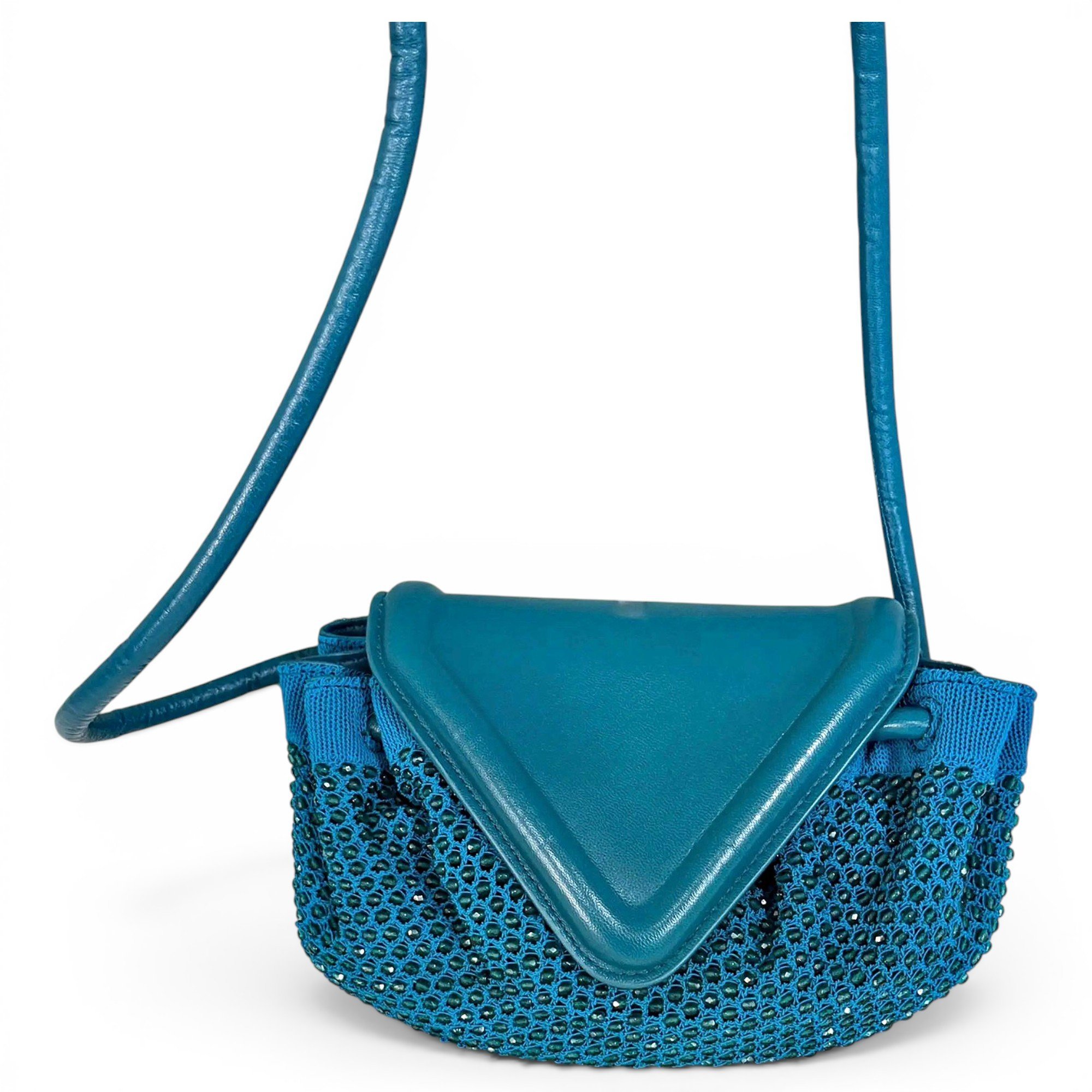 Beak leather handbag