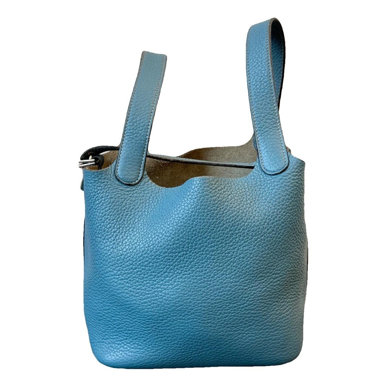Picotin leather handbag