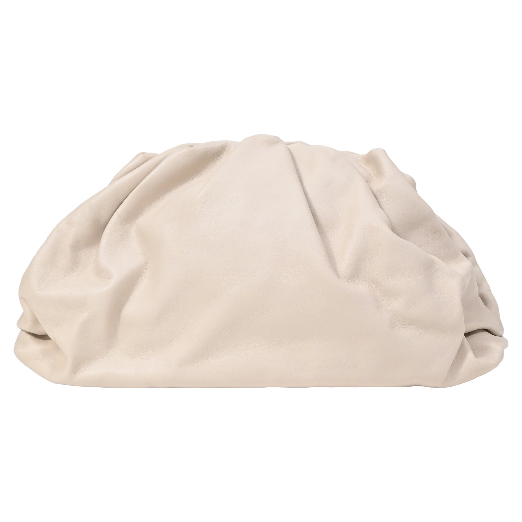 Pouch leather clutch bag