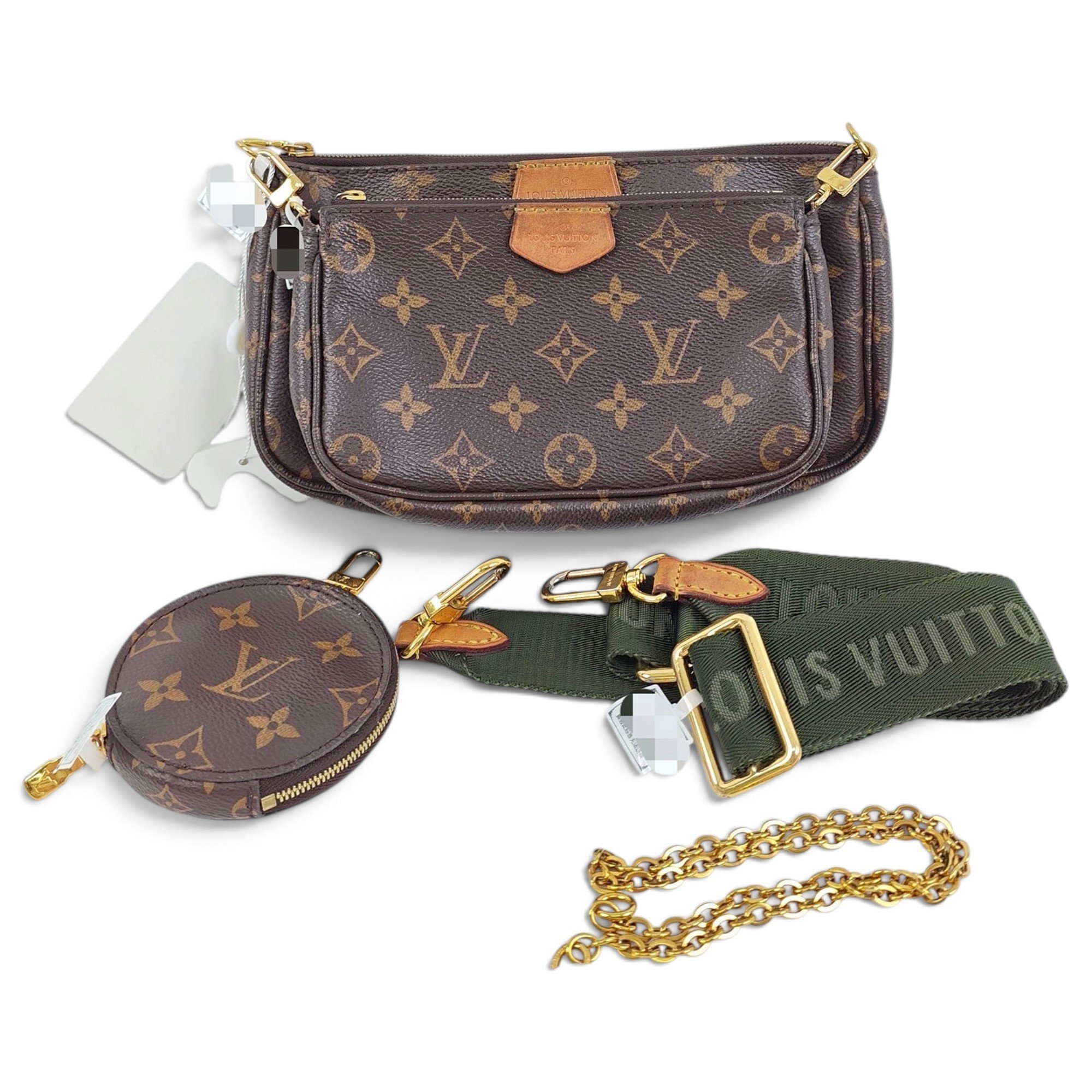 Multi Pochette Accessoires leather crossbody bag