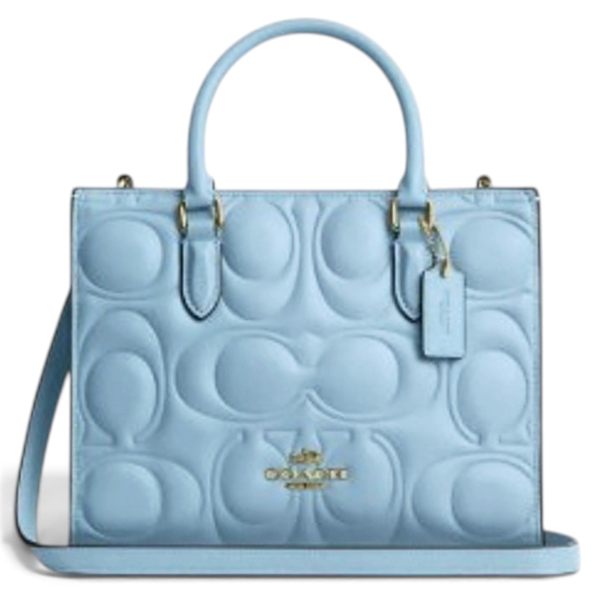Leather tote