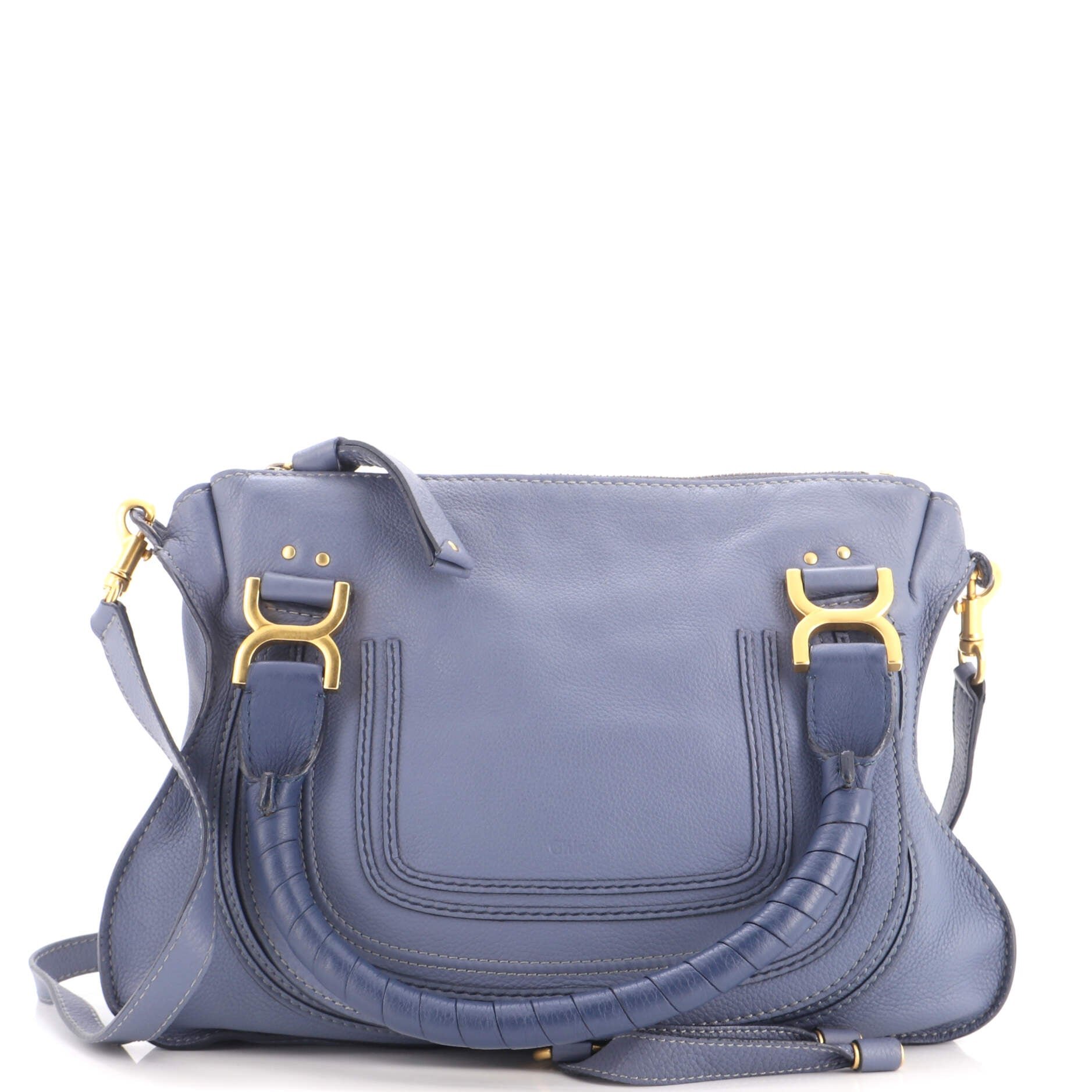 Marcie Satchel Leather Medium