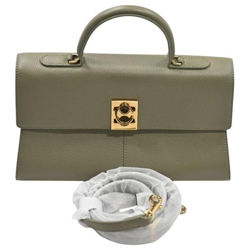 Leather handbag