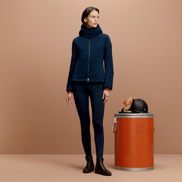 Navy Taiga Puffer Coat