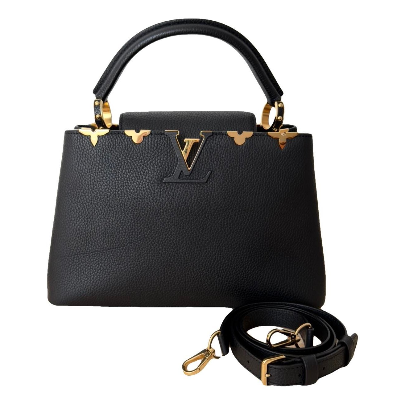 Capucines leather handbag
