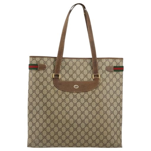 Leather tote