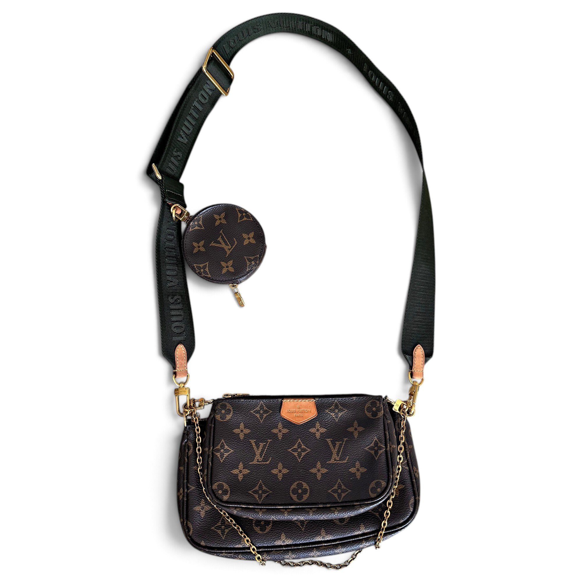 Multi Pochette Accessoires leather crossbody bag