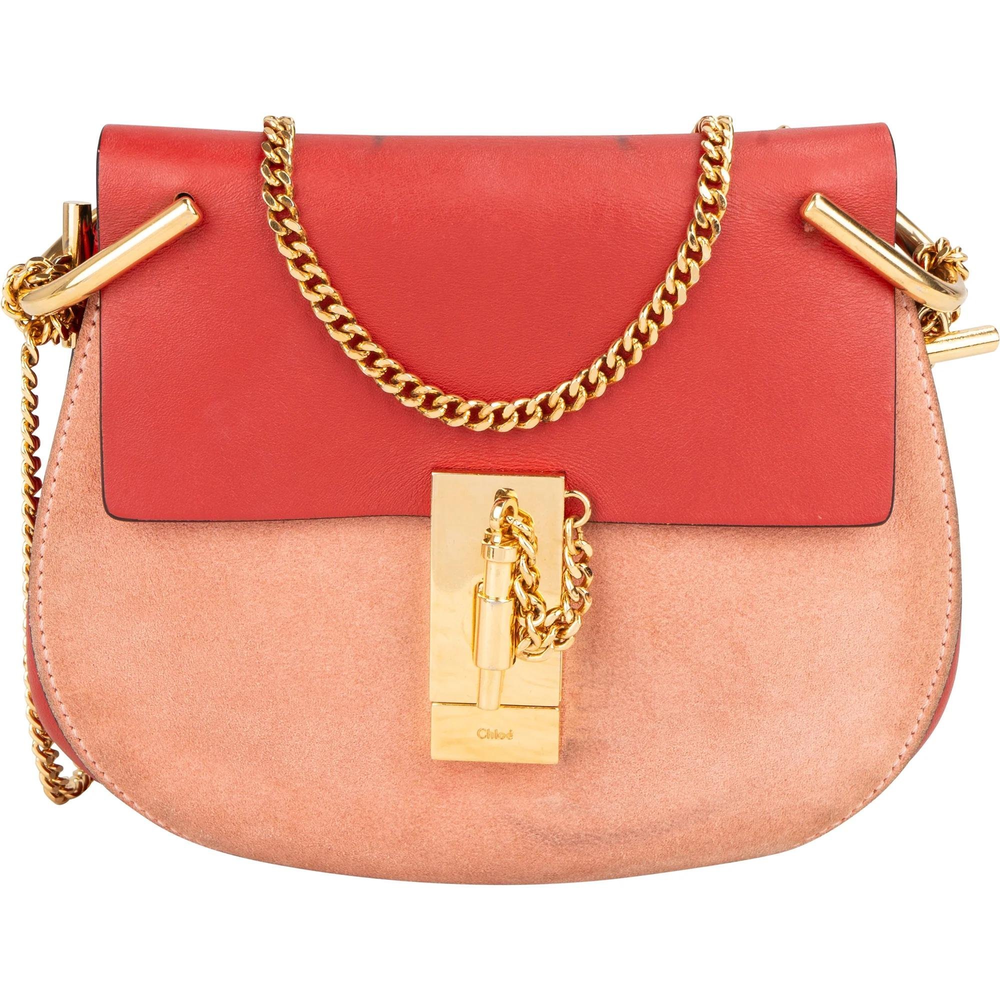 Drew leather crossbody bag