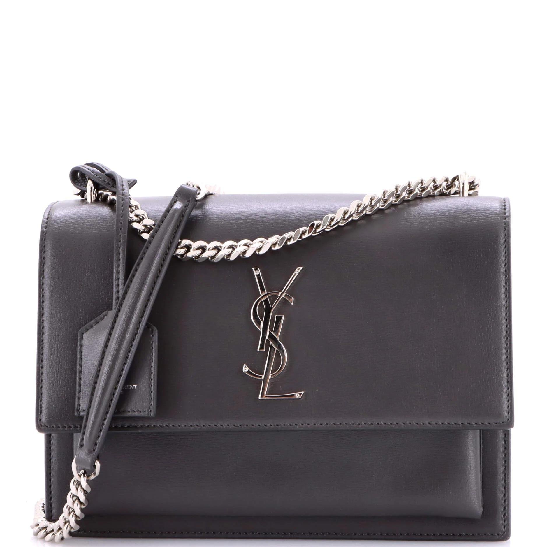 Leather crossbody bag