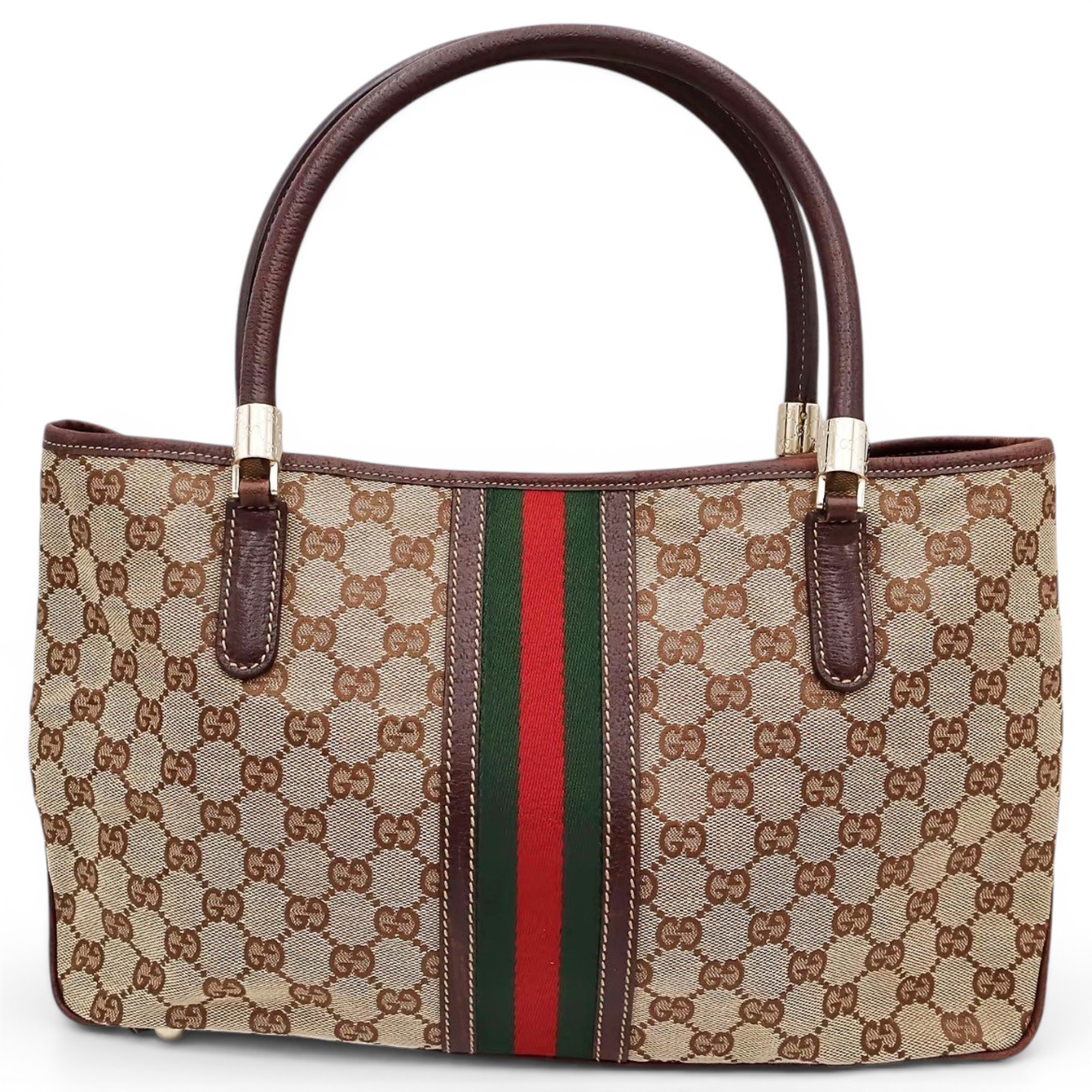 Leather handbag