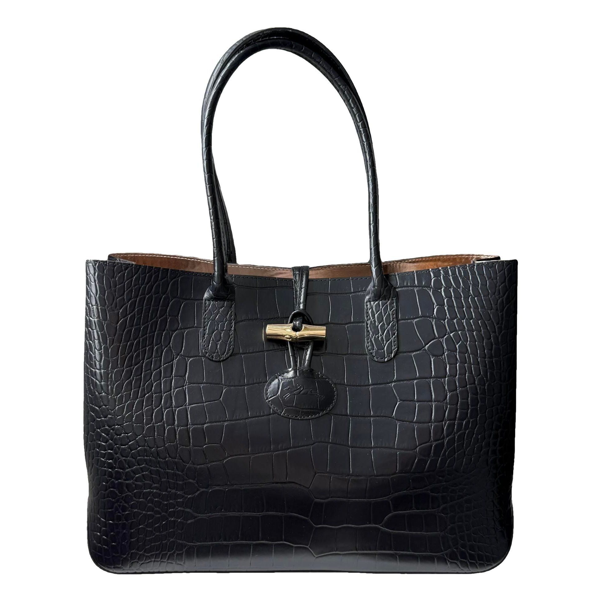 Roseau leather handbag