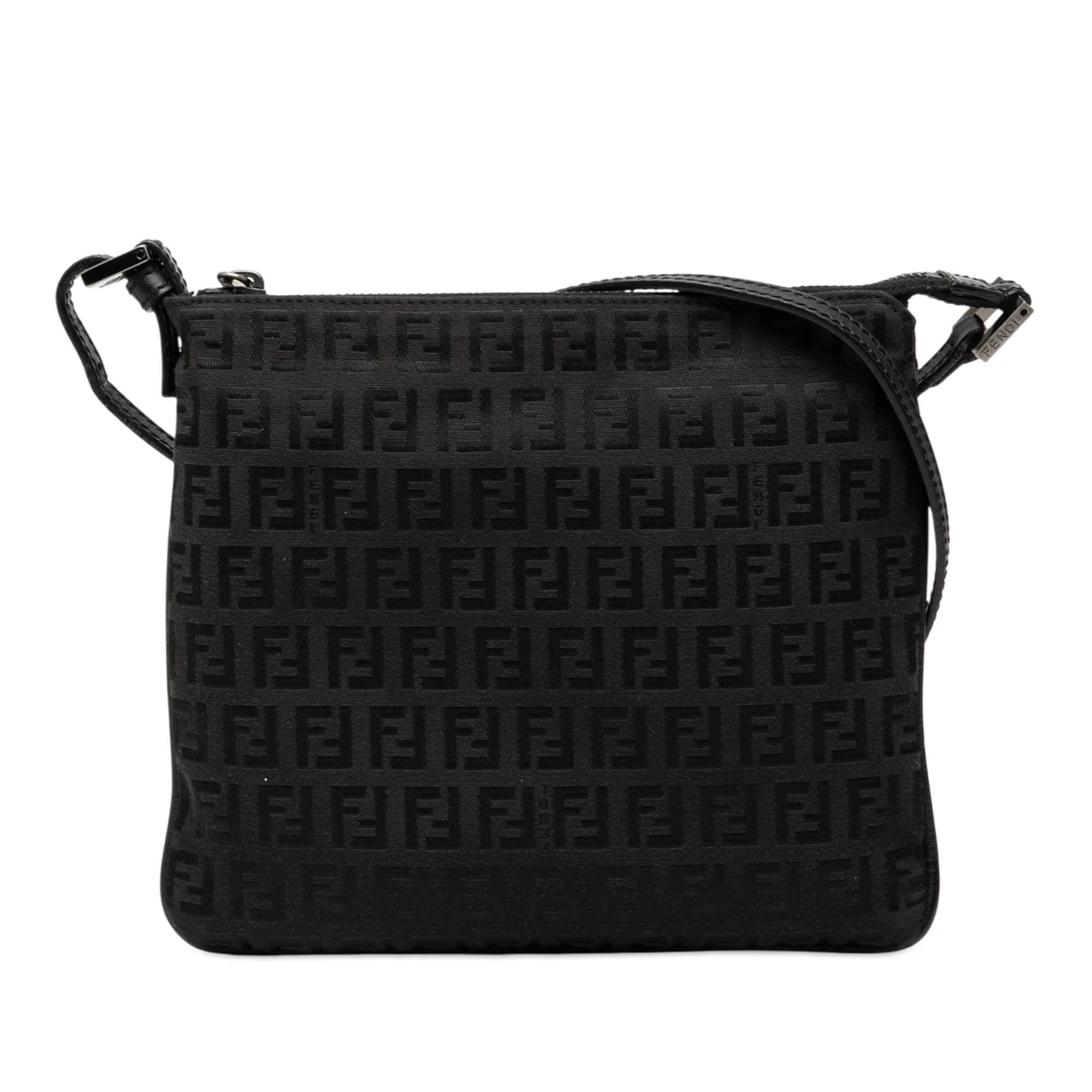 Pocket leather handbag
