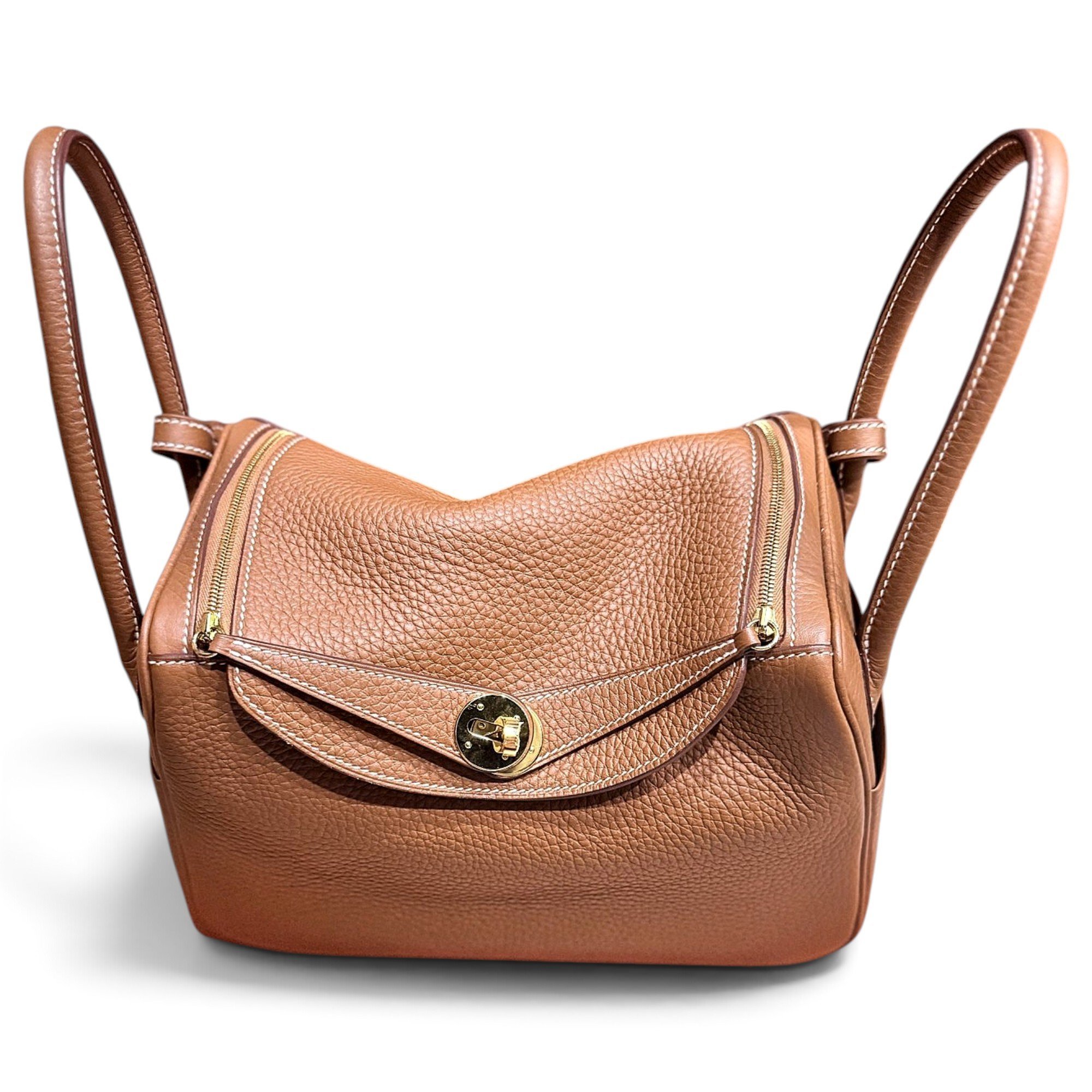 Lindy leather handbag