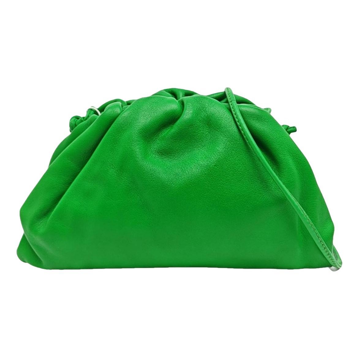 Pouch leather handbag