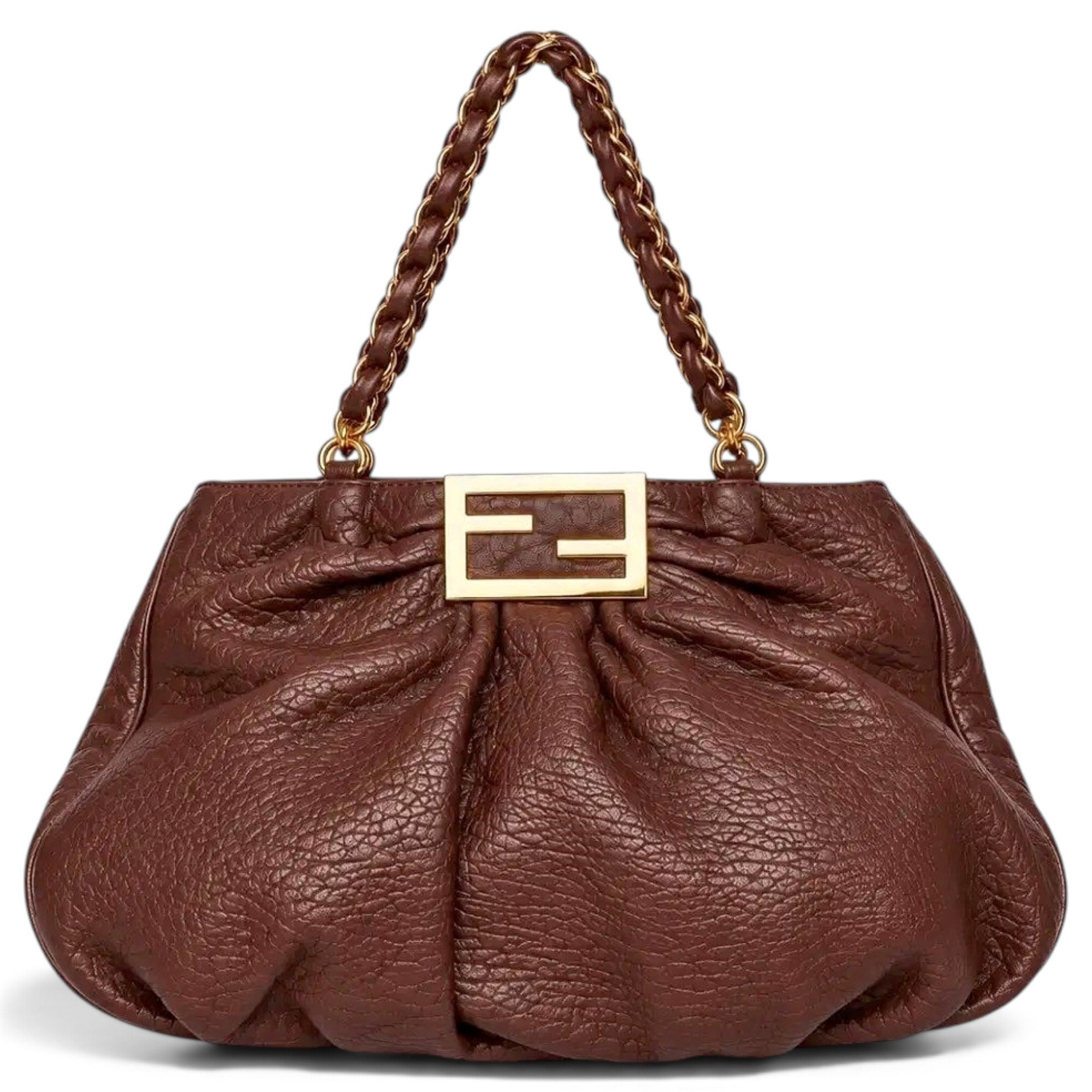 Fendi Mia leather handbag