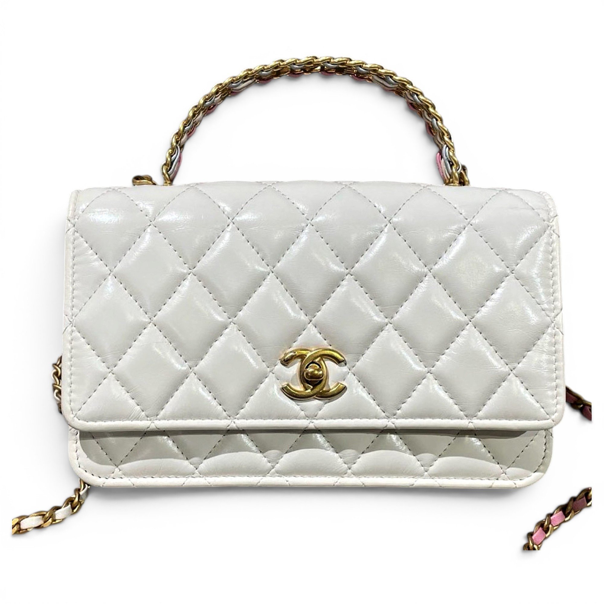 Timeless Classique Top Handle leather handbag