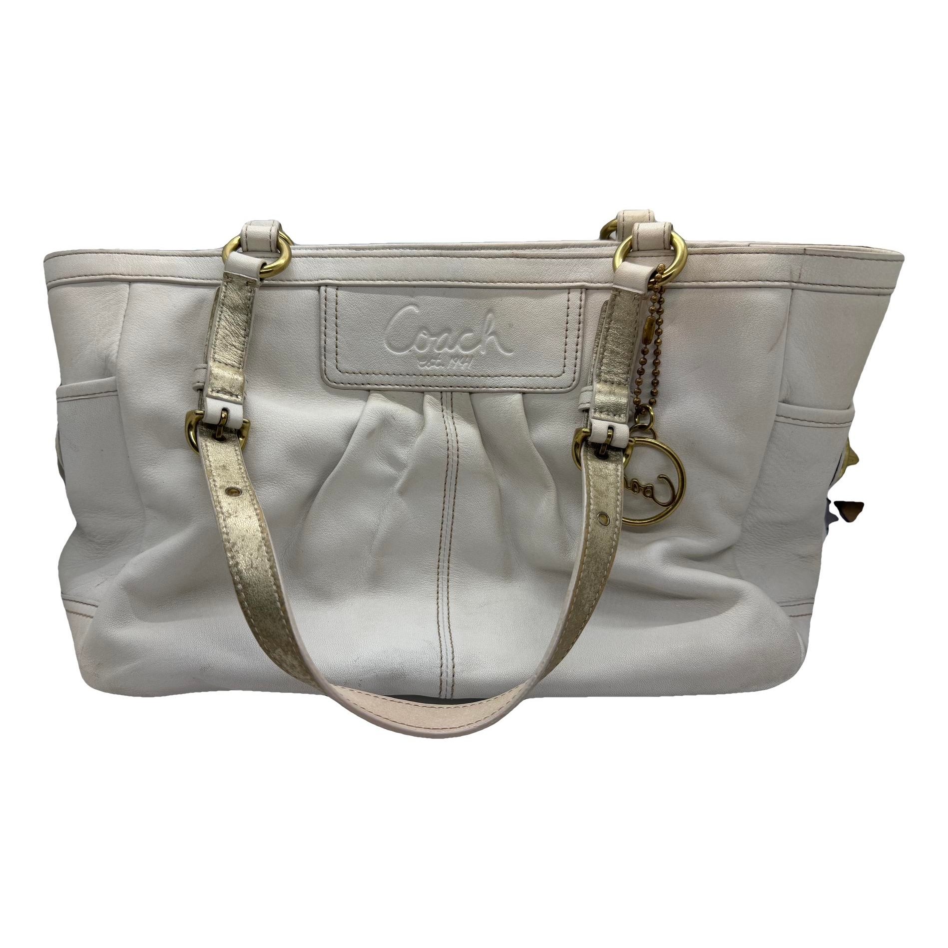 Leather tote