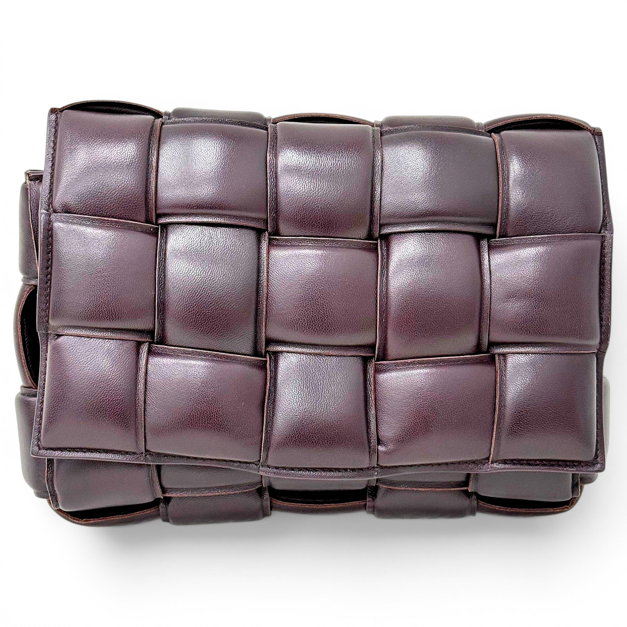 Cassette Padded leather handbag