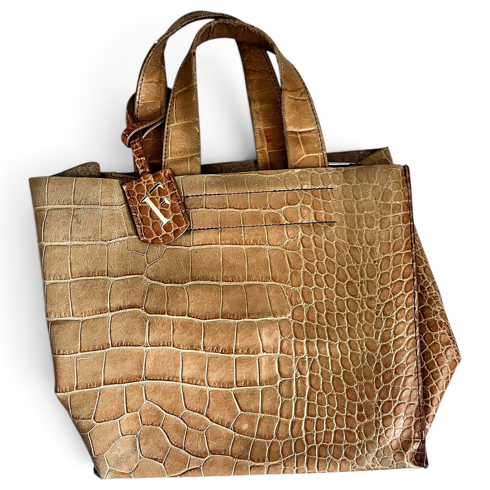 Leather handbag