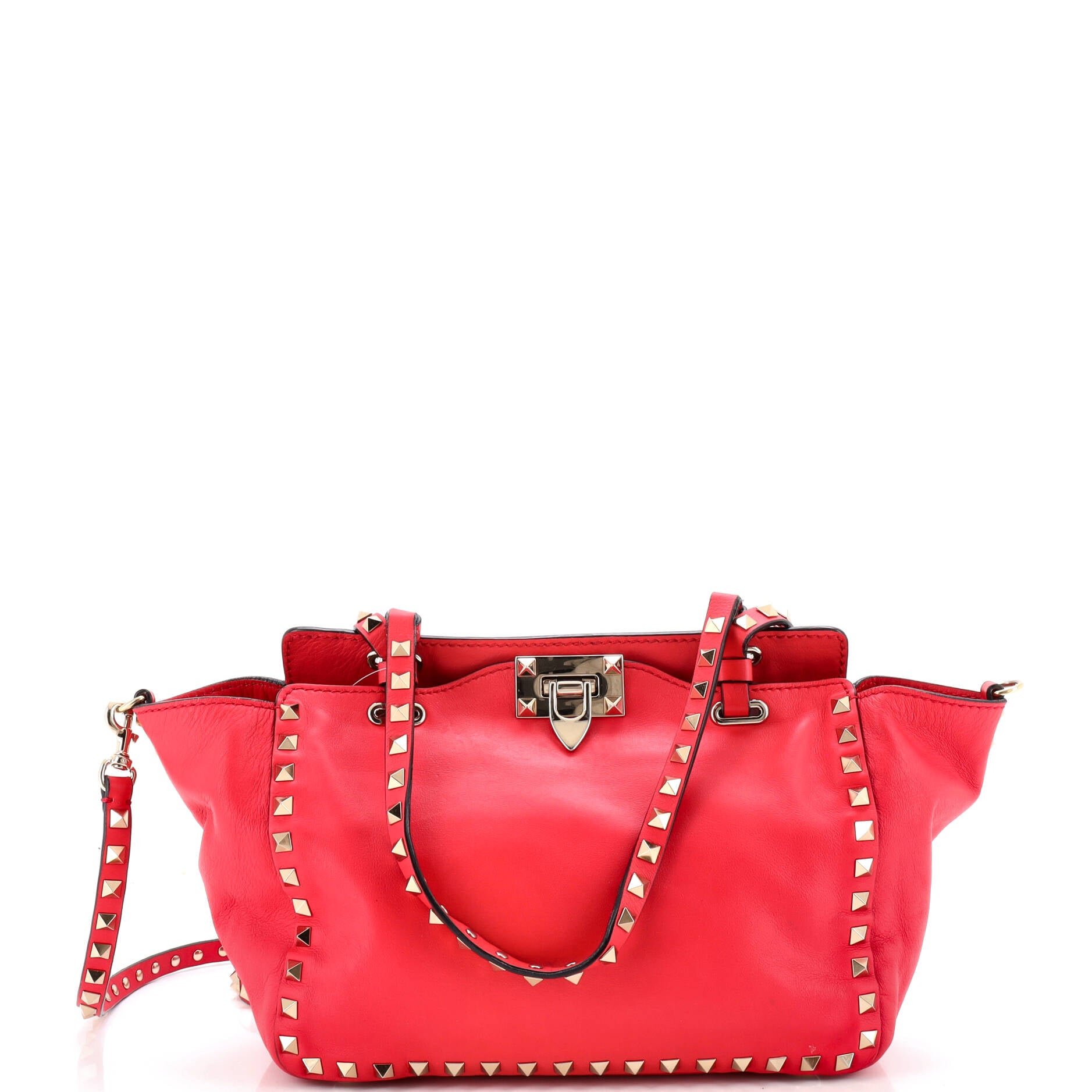 Rockstud Tote Soft Leather Small