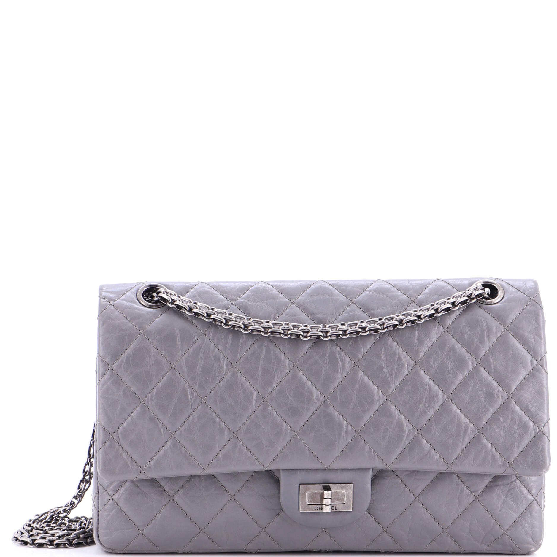 Chanel Reissue 2.55 Flap Bag Quilted Aged Calfskin 226