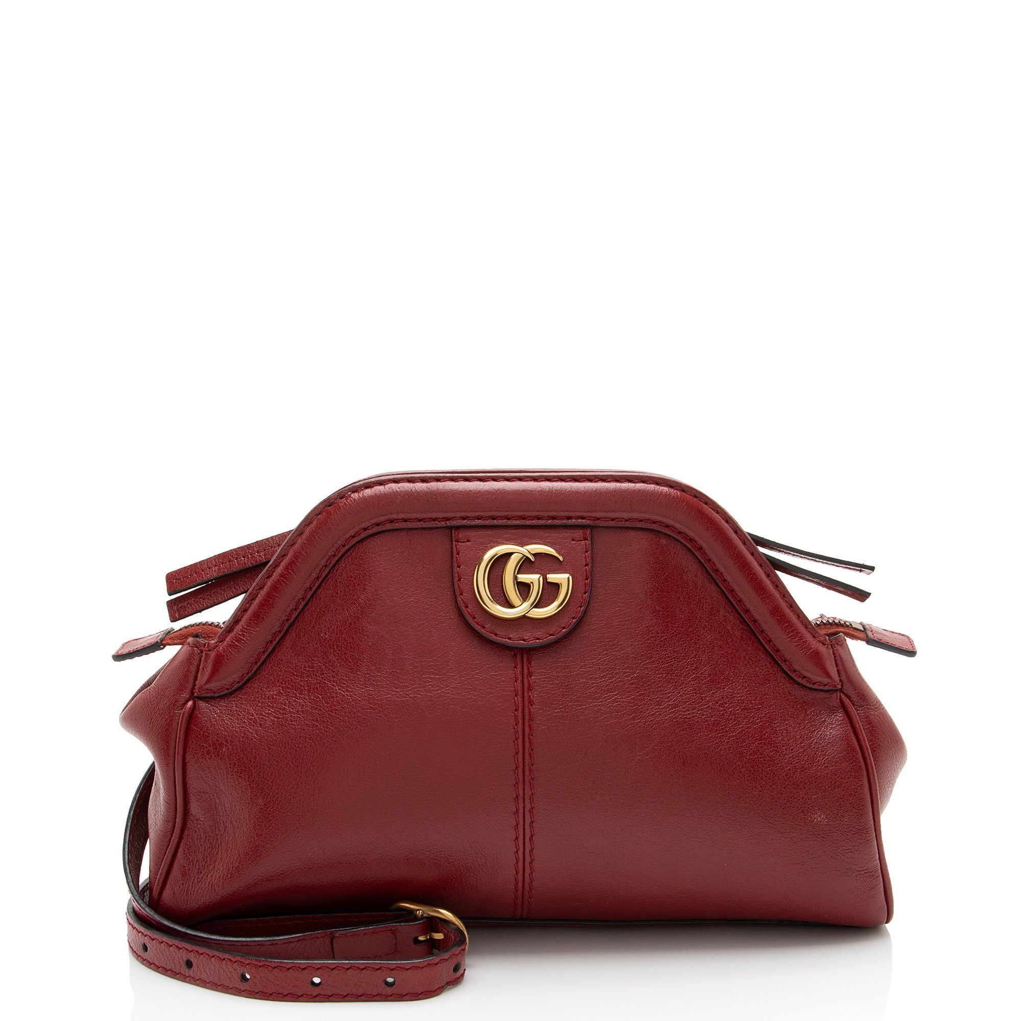 Leather crossbody bag