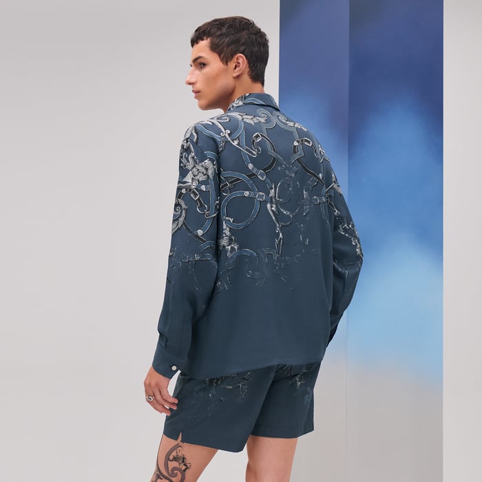 Océan "l'Instruction Du Roy Patine" Boxy Fit Shirt