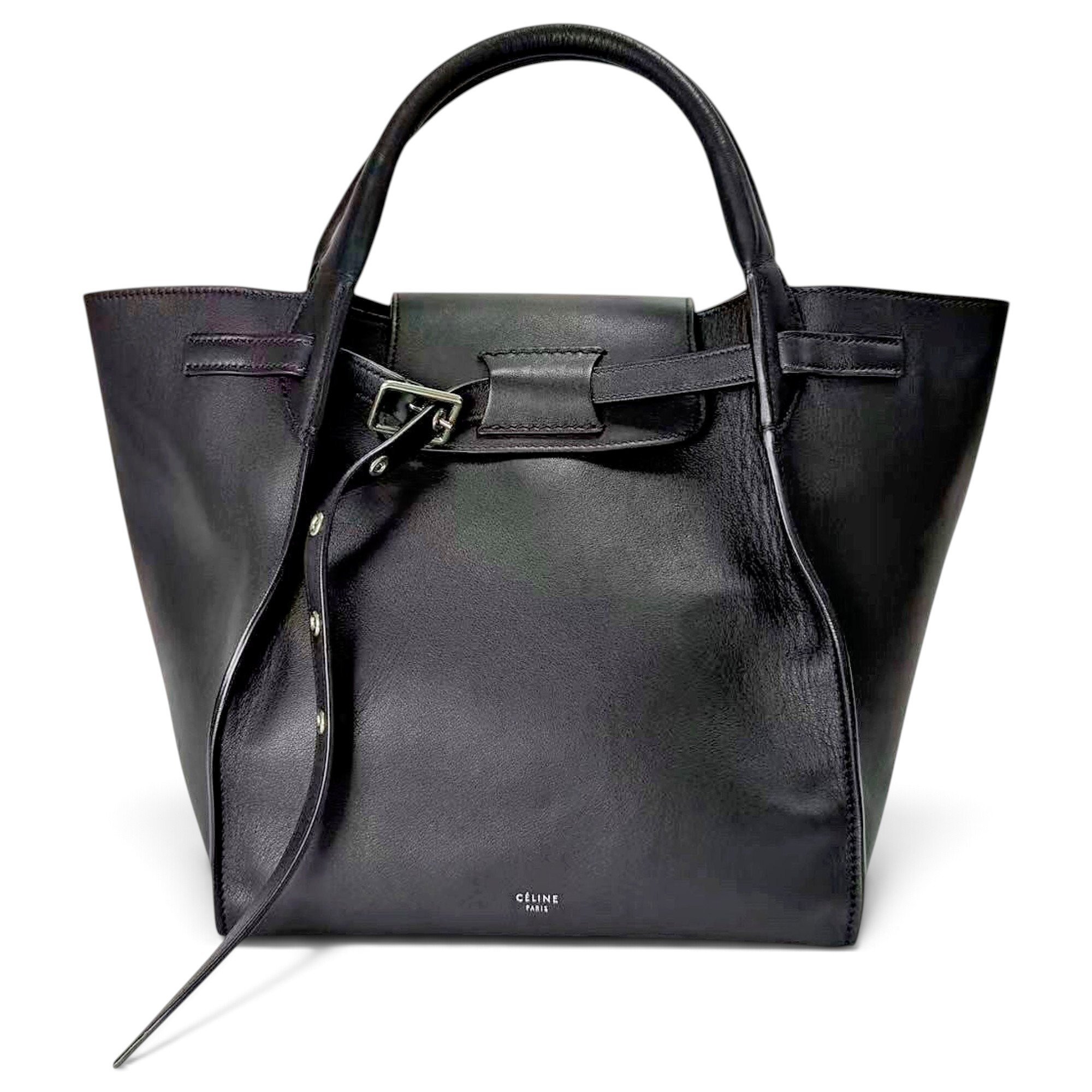 Big Bag leather handbag