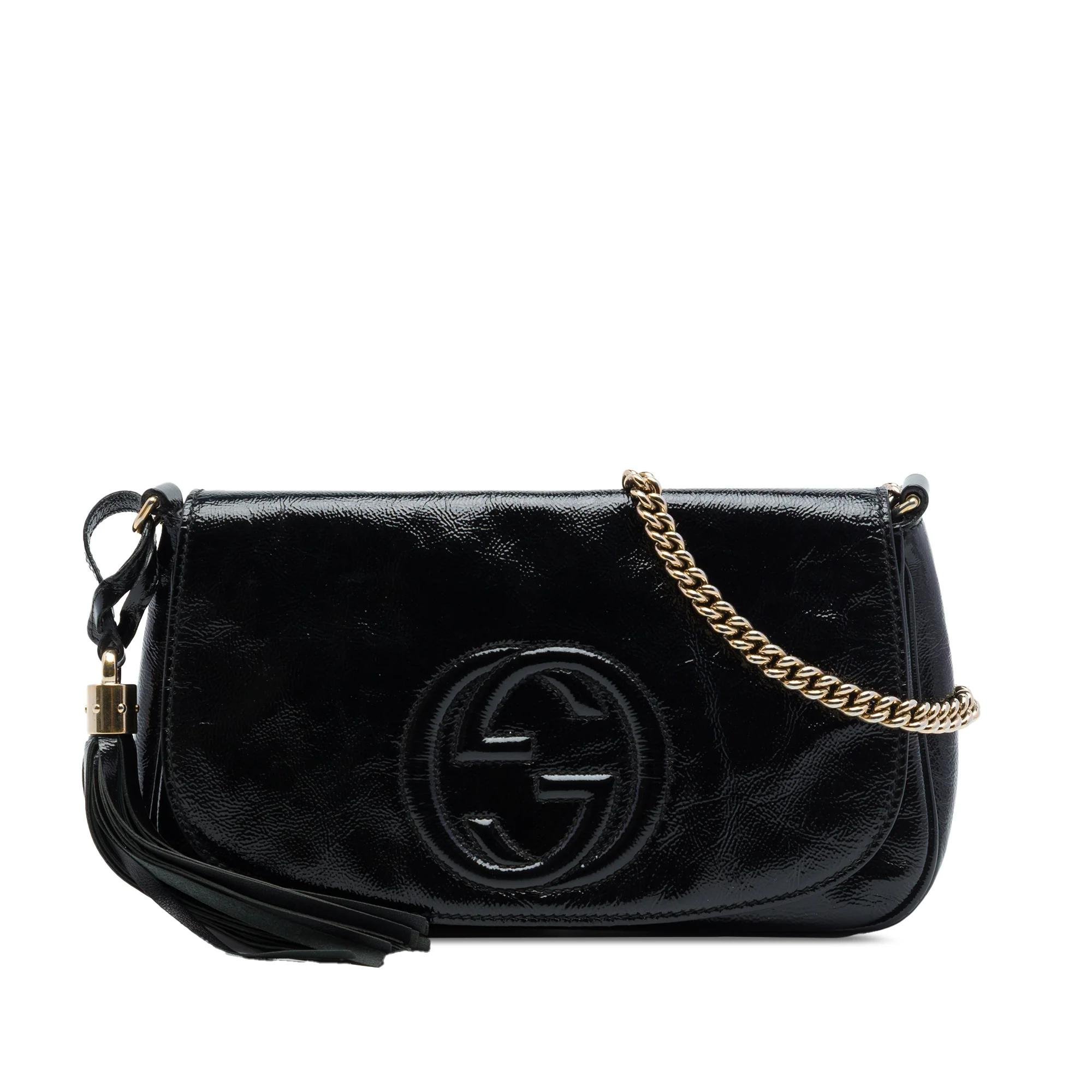 Soho Chain patent leather bag