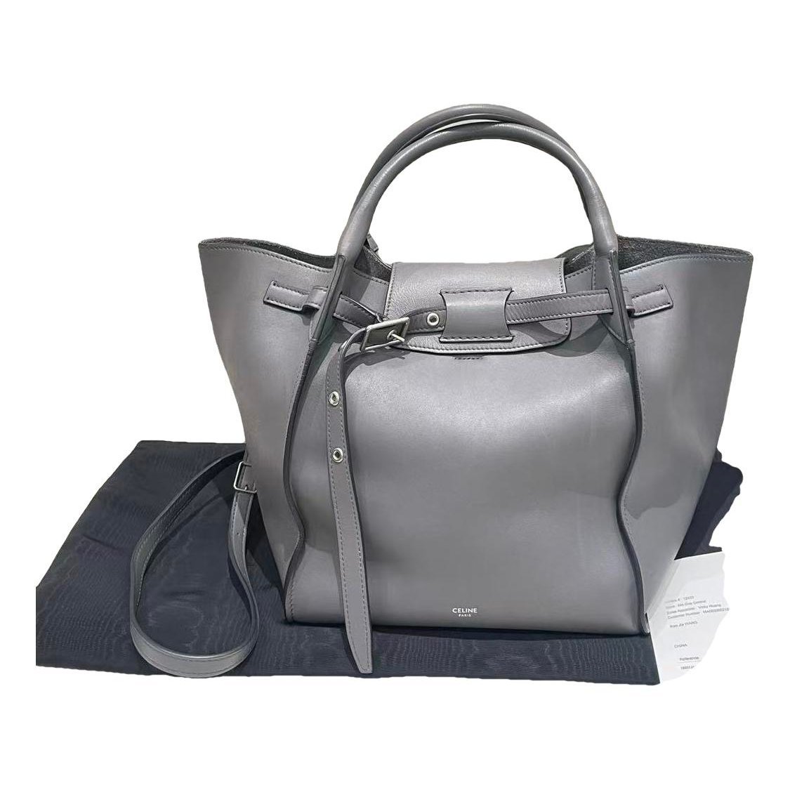 Leather handbag