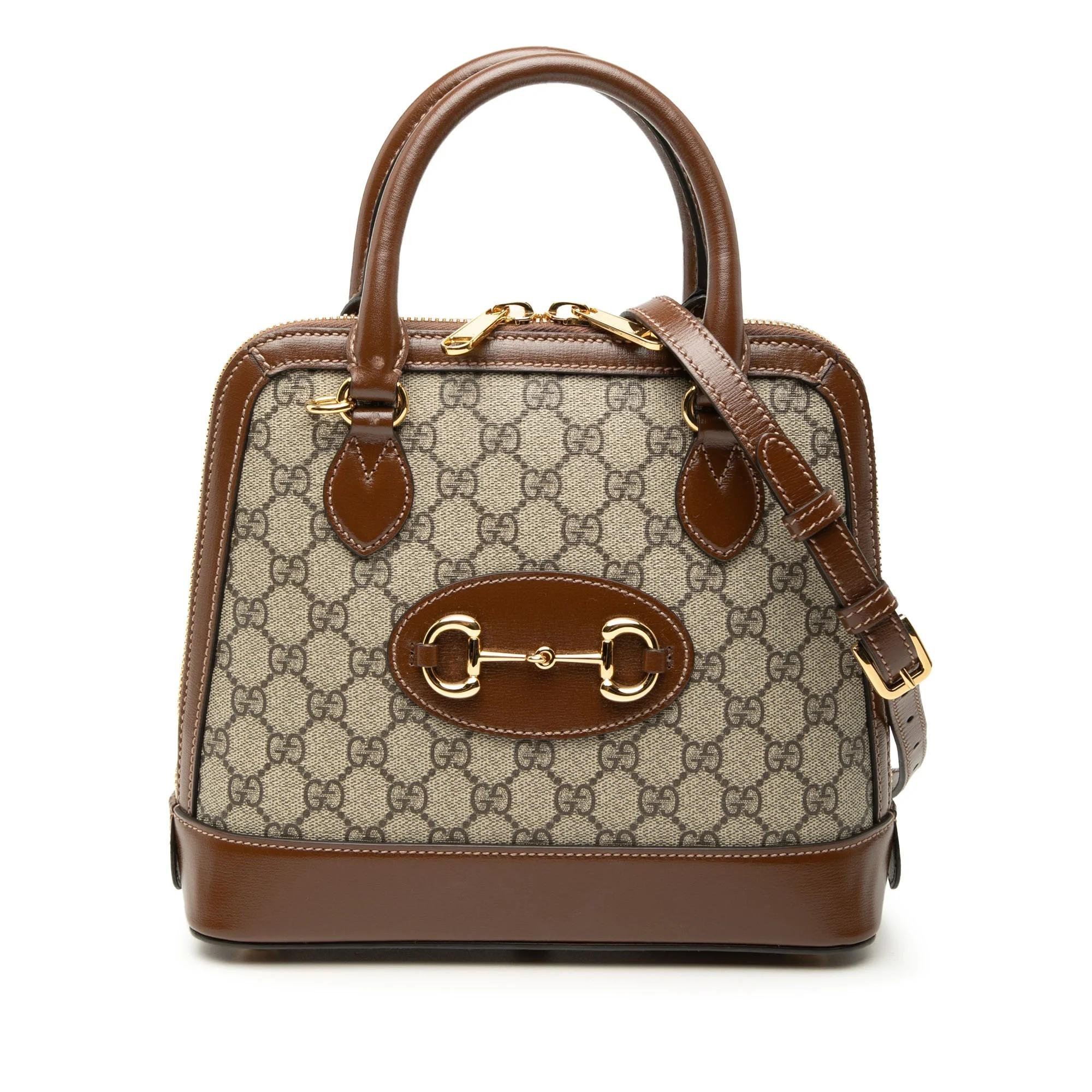 1955 leather satchel