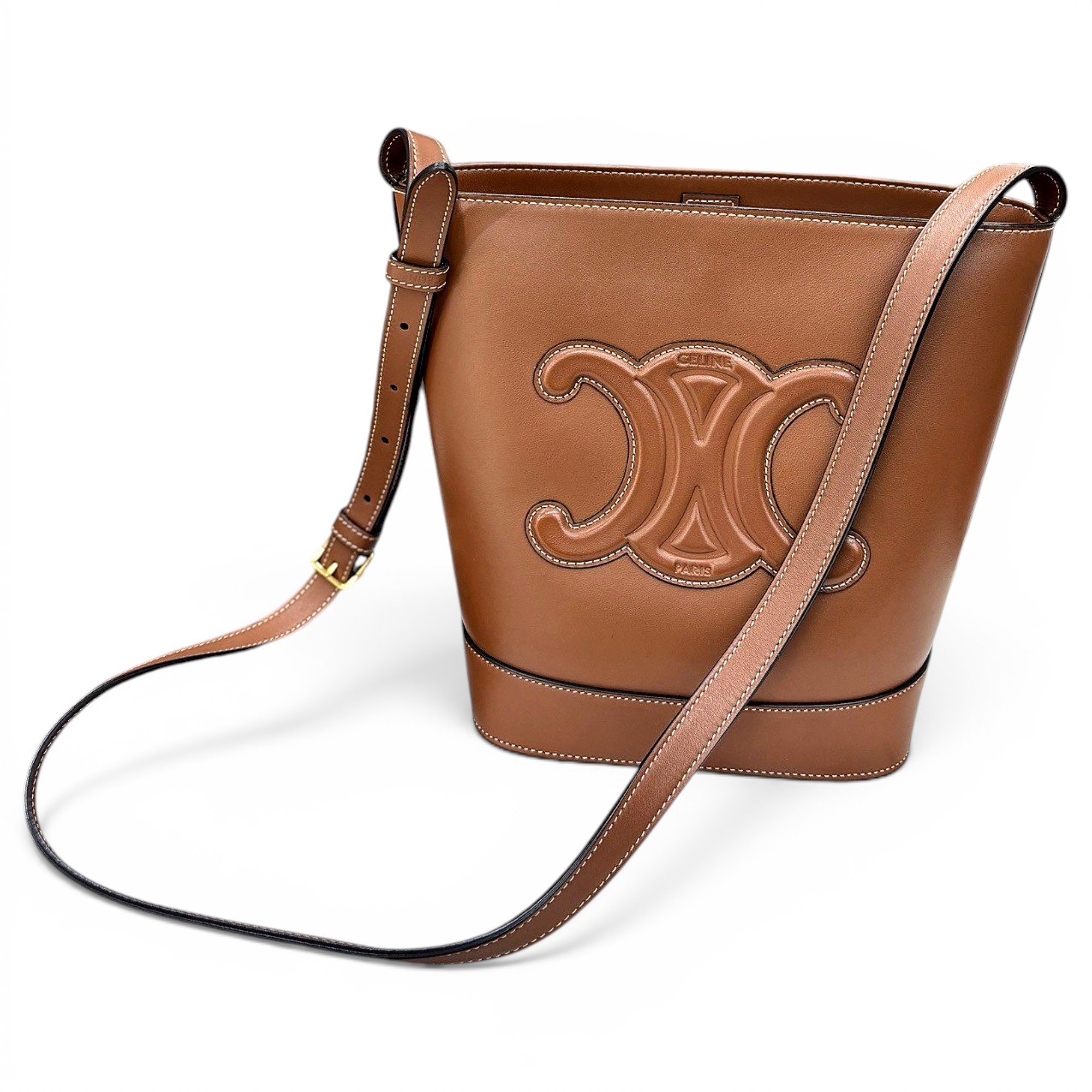 Leather handbag