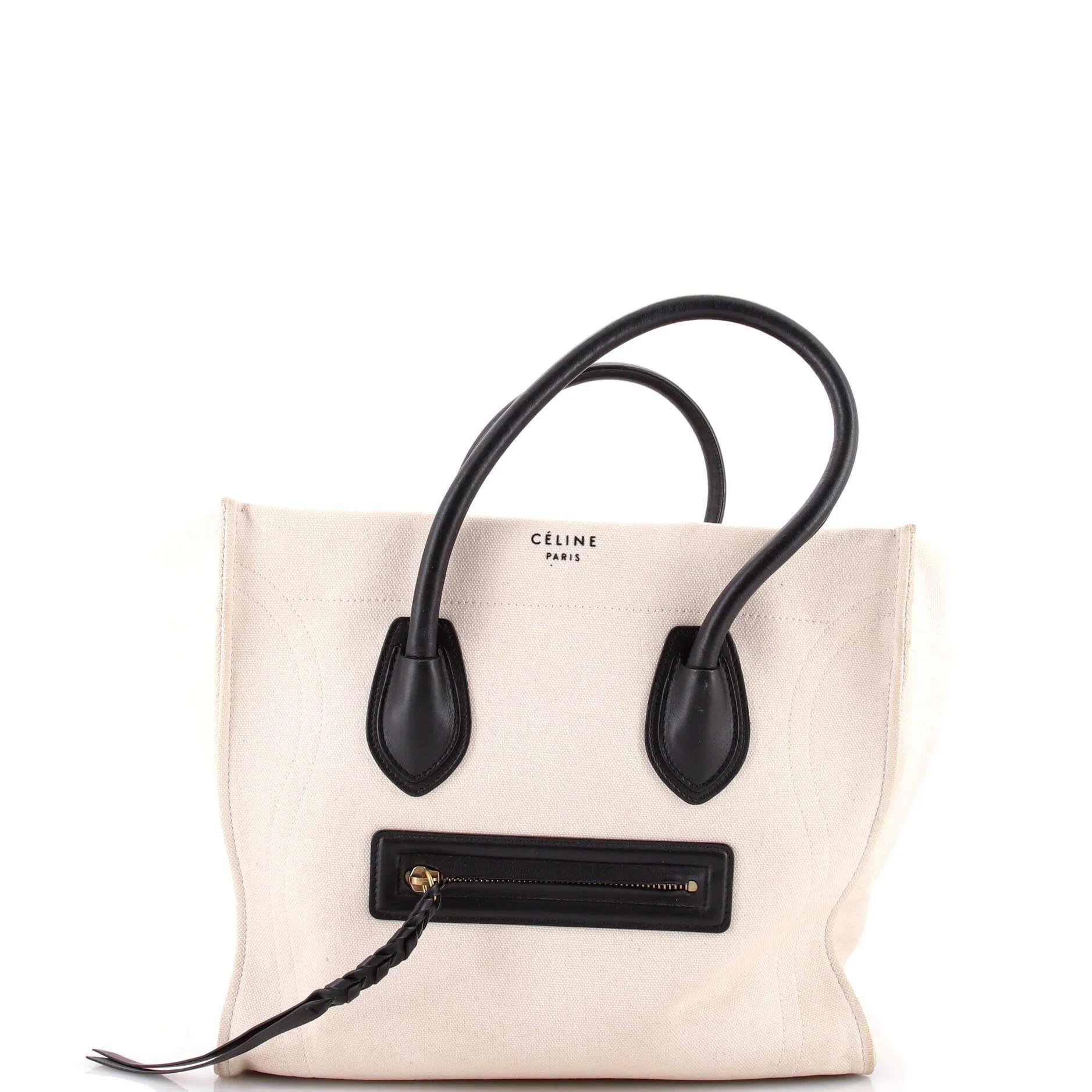 Leather tote