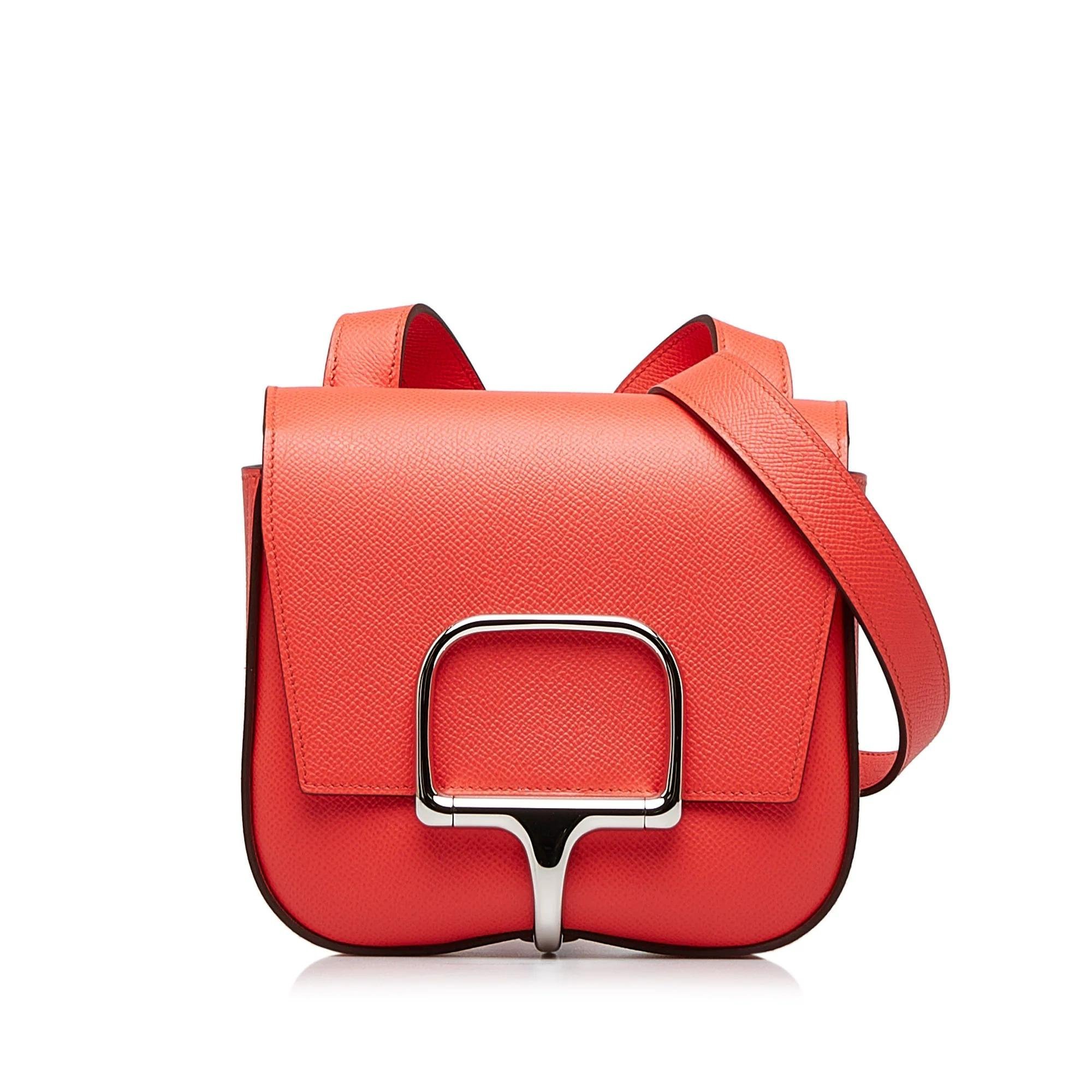 Della pony-style calfskin handbag