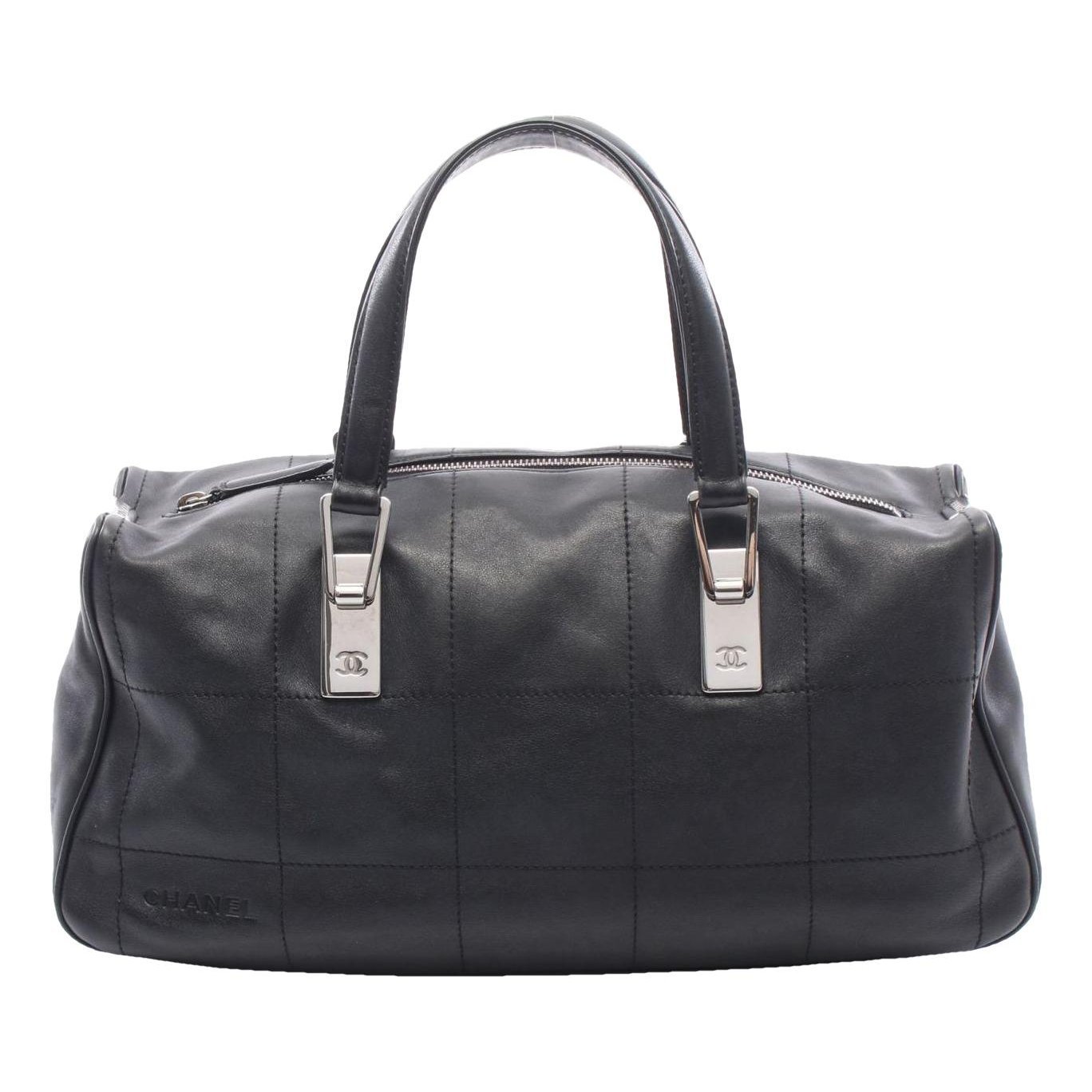 Leather tote